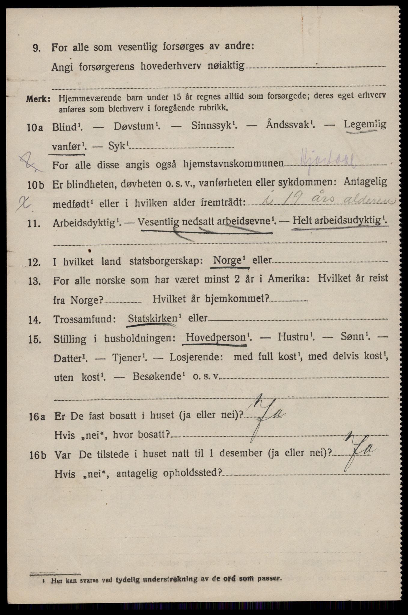 SAKO, 1920 census for Hjartdal, 1920, p. 2513