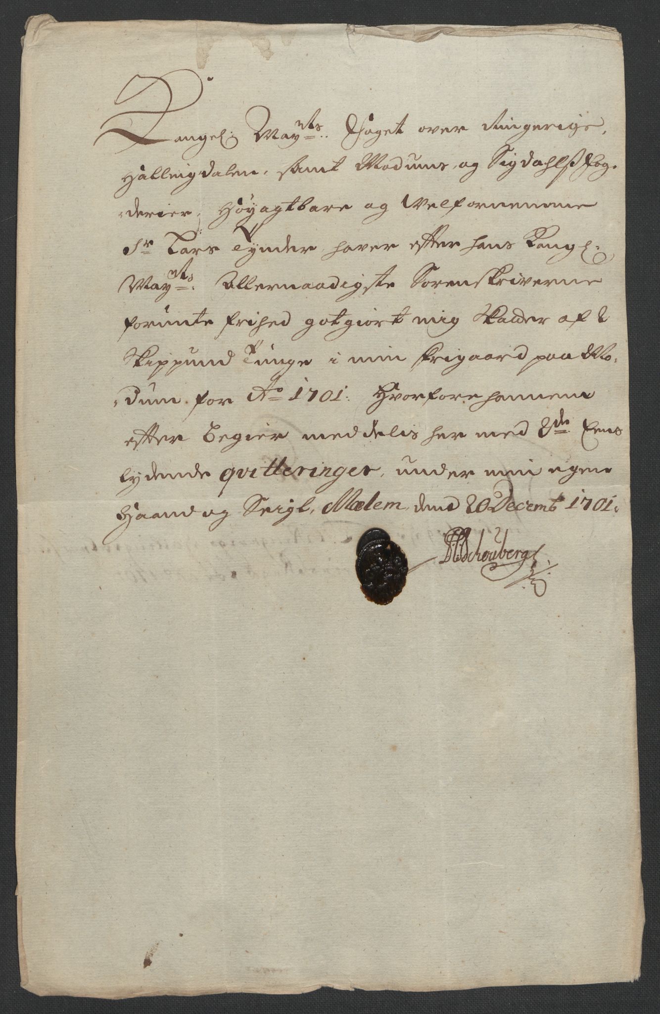 Rentekammeret inntil 1814, Reviderte regnskaper, Fogderegnskap, AV/RA-EA-4092/R22/L1458: Fogderegnskap Ringerike, Hallingdal og Buskerud, 1701, p. 330