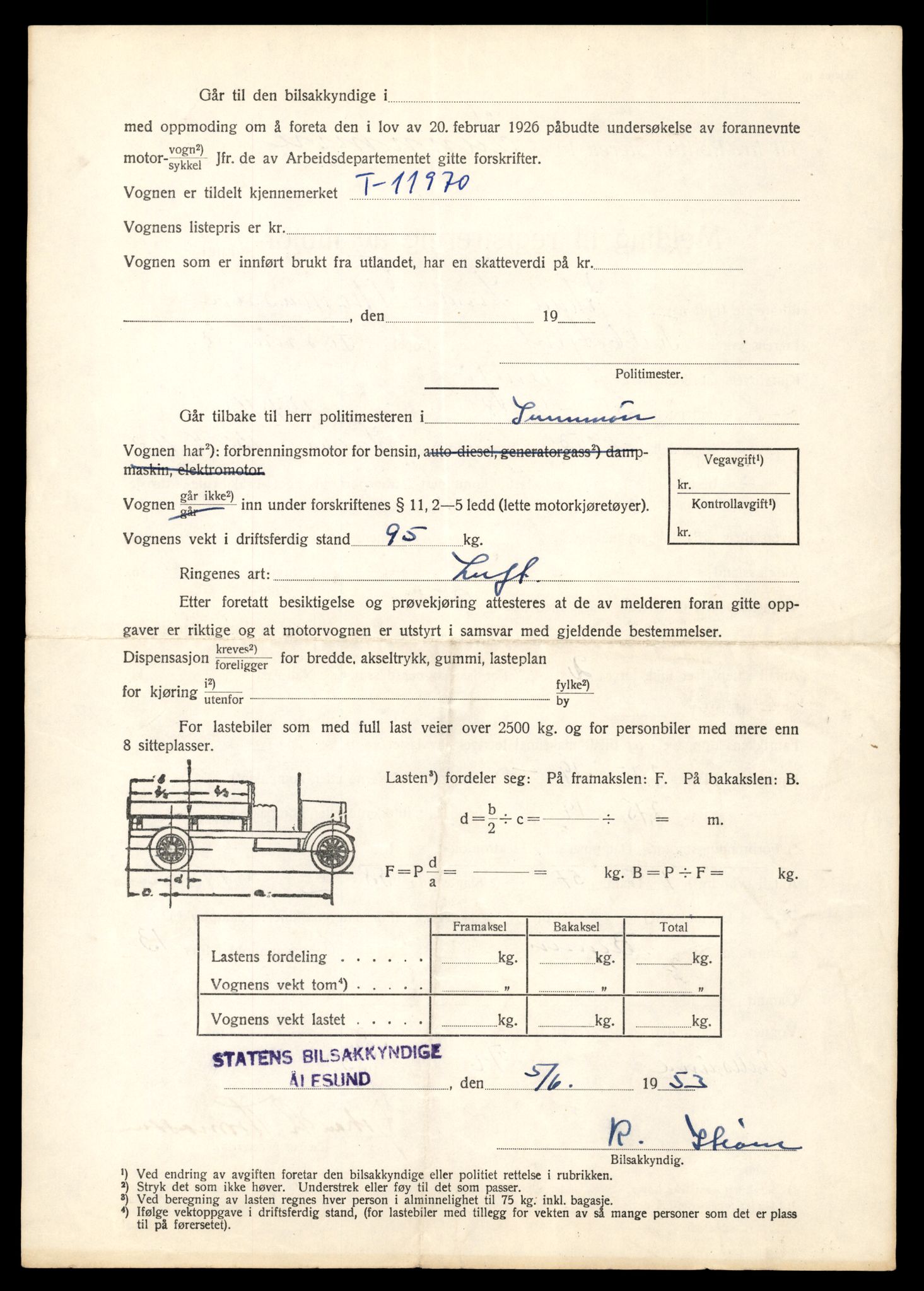 Møre og Romsdal vegkontor - Ålesund trafikkstasjon, AV/SAT-A-4099/F/Fe/L0031: Registreringskort for kjøretøy T 11800 - T 11996, 1927-1998, p. 2890