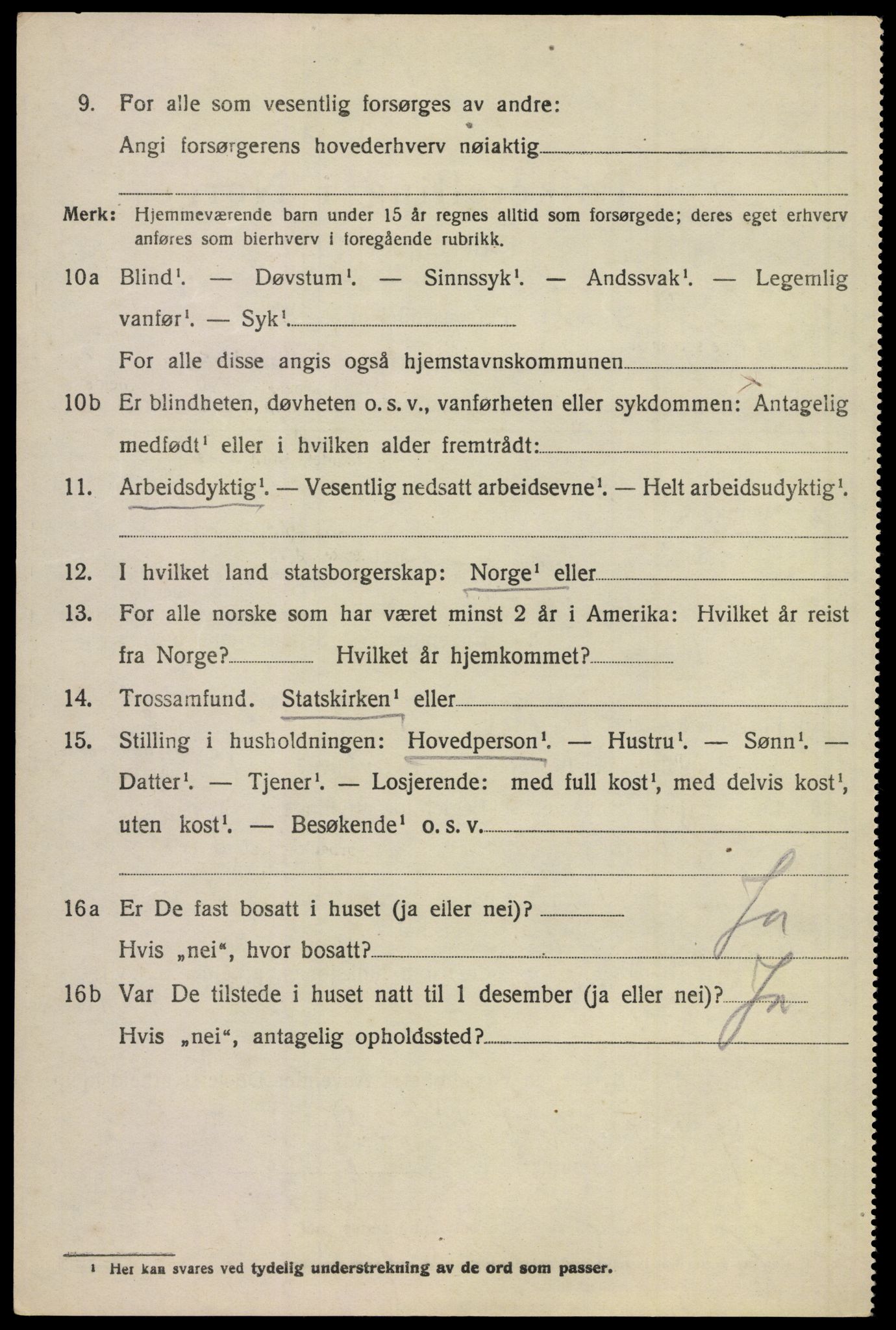 SAKO, 1920 census for Lier, 1920, p. 6441