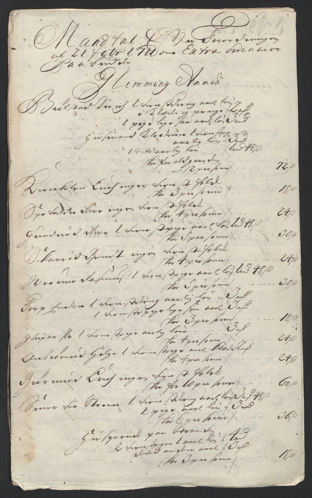 Rentekammeret inntil 1814, Reviderte regnskaper, Fogderegnskap, RA/EA-4092/R04/L0136: Fogderegnskap Moss, Onsøy, Tune, Veme og Åbygge, 1711, p. 351