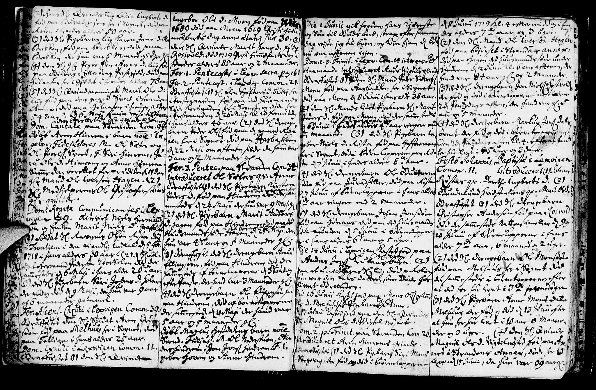 Ministerialprotokoller, klokkerbøker og fødselsregistre - Nord-Trøndelag, AV/SAT-A-1458/701/L0001: Parish register (official) no. 701A01, 1717-1731, p. 7