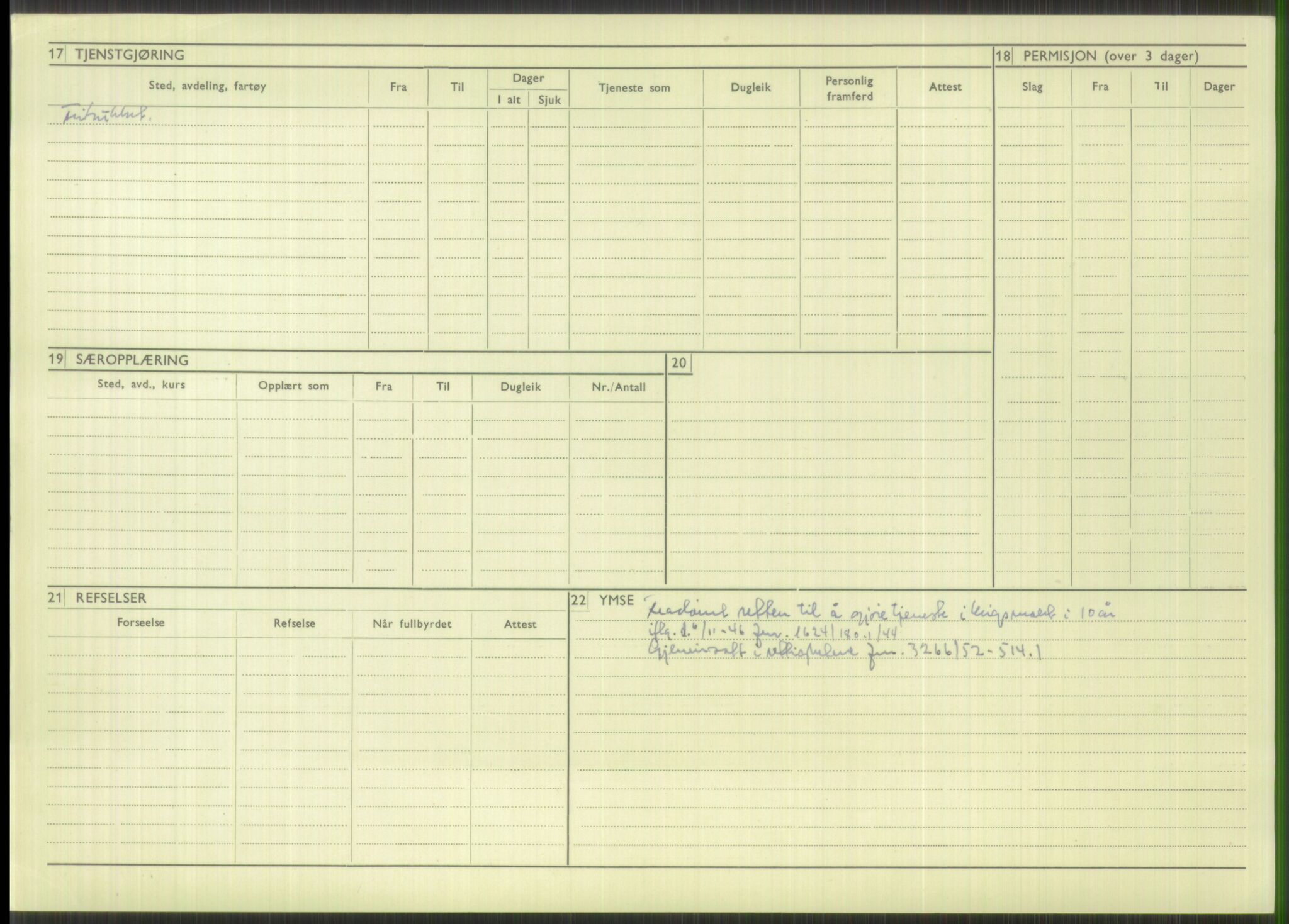 Forsvaret, Troms infanteriregiment nr. 16, AV/RA-RAFA-3146/P/Pa/L0014: Rulleblad for regimentets menige mannskaper, årsklasse 1930, 1930, p. 1090