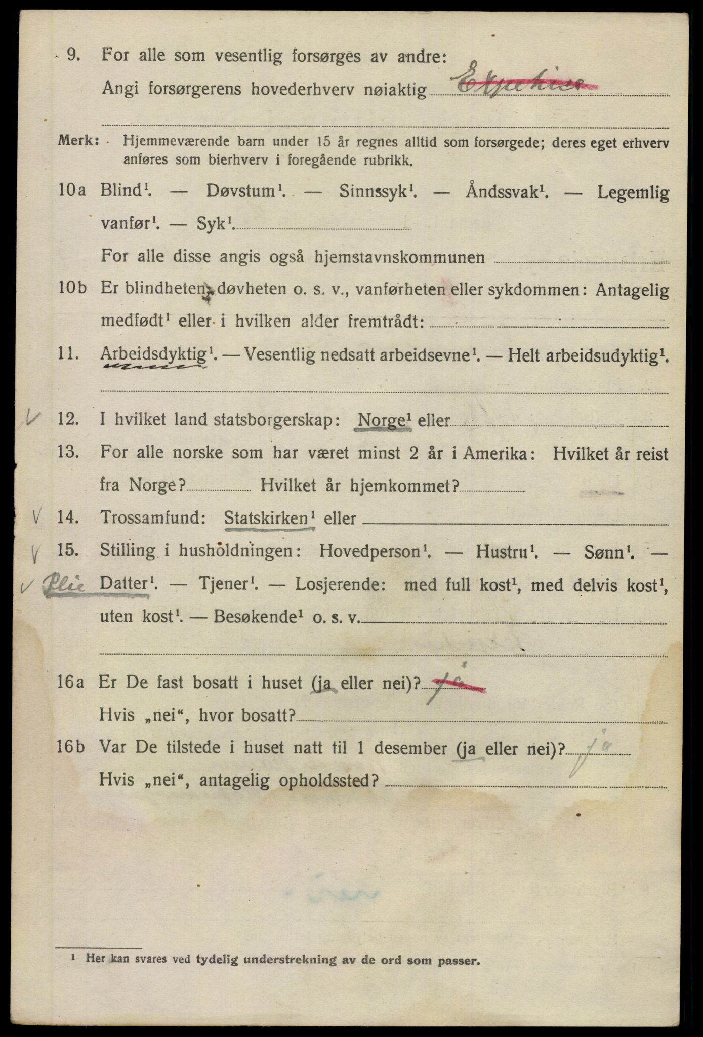 SAO, 1920 census for Kristiania, 1920, p. 439246