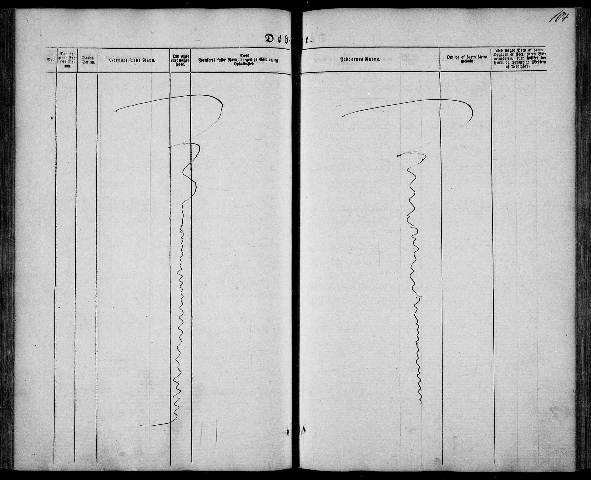 Larvik kirkebøker, SAKO/A-352/F/Fa/L0003: Parish register (official) no. I 3, 1848-1856, p. 104