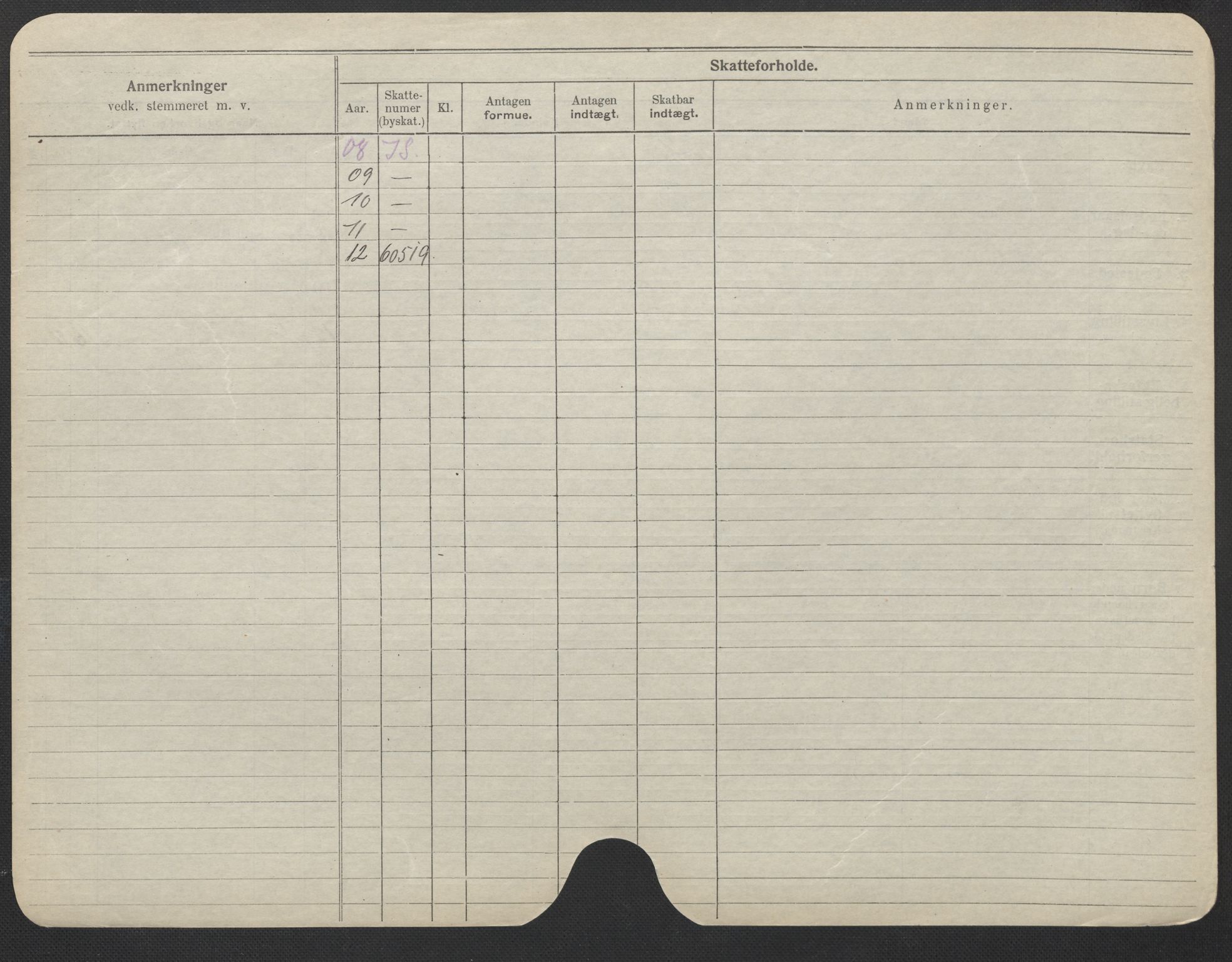 Oslo folkeregister, Registerkort, AV/SAO-A-11715/F/Fa/Fac/L0022: Kvinner, 1906-1914, p. 971b