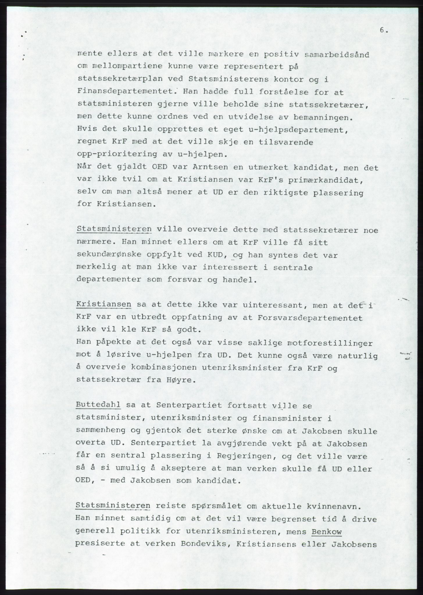 Forhandlingsmøtene 1983 mellom Høyre, KrF og Senterpartiet om dannelse av regjering, AV/RA-PA-0696/A/L0001: Forhandlingsprotokoll, 1983, p. 35