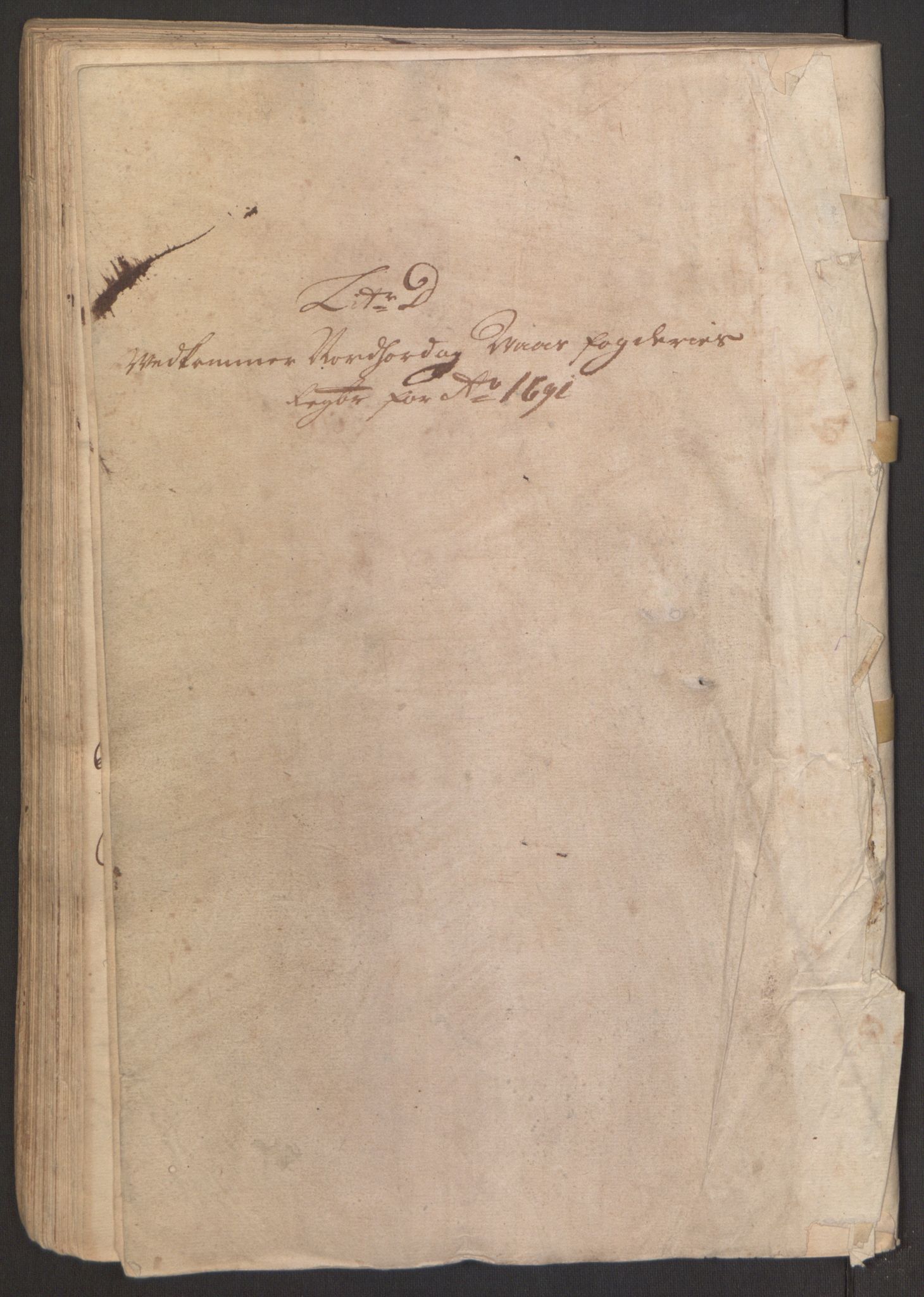 Rentekammeret inntil 1814, Reviderte regnskaper, Fogderegnskap, RA/EA-4092/R51/L3181: Fogderegnskap Nordhordland og Voss, 1691-1692, p. 147
