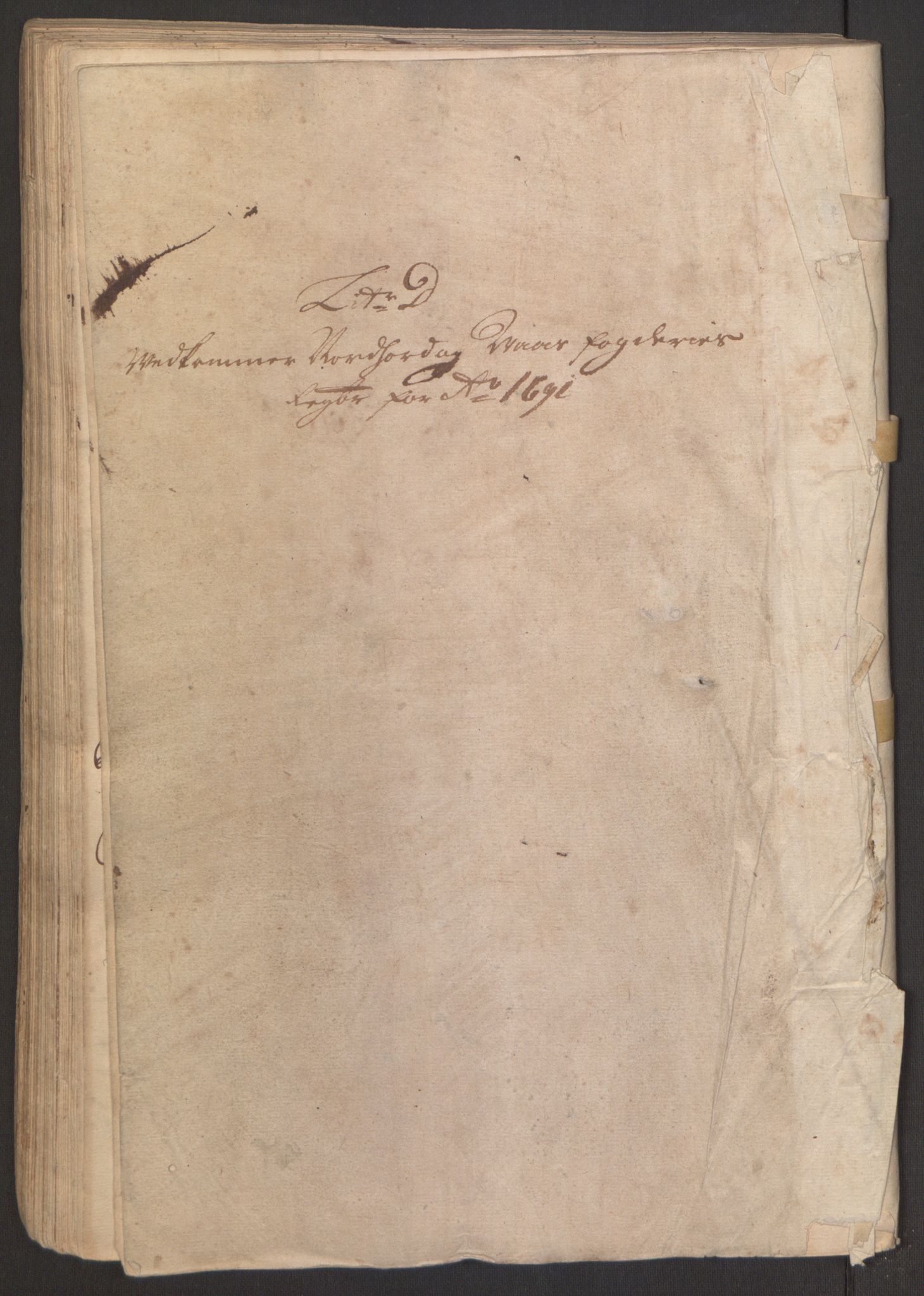 Rentekammeret inntil 1814, Reviderte regnskaper, Fogderegnskap, AV/RA-EA-4092/R51/L3181: Fogderegnskap Nordhordland og Voss, 1691-1692, p. 147