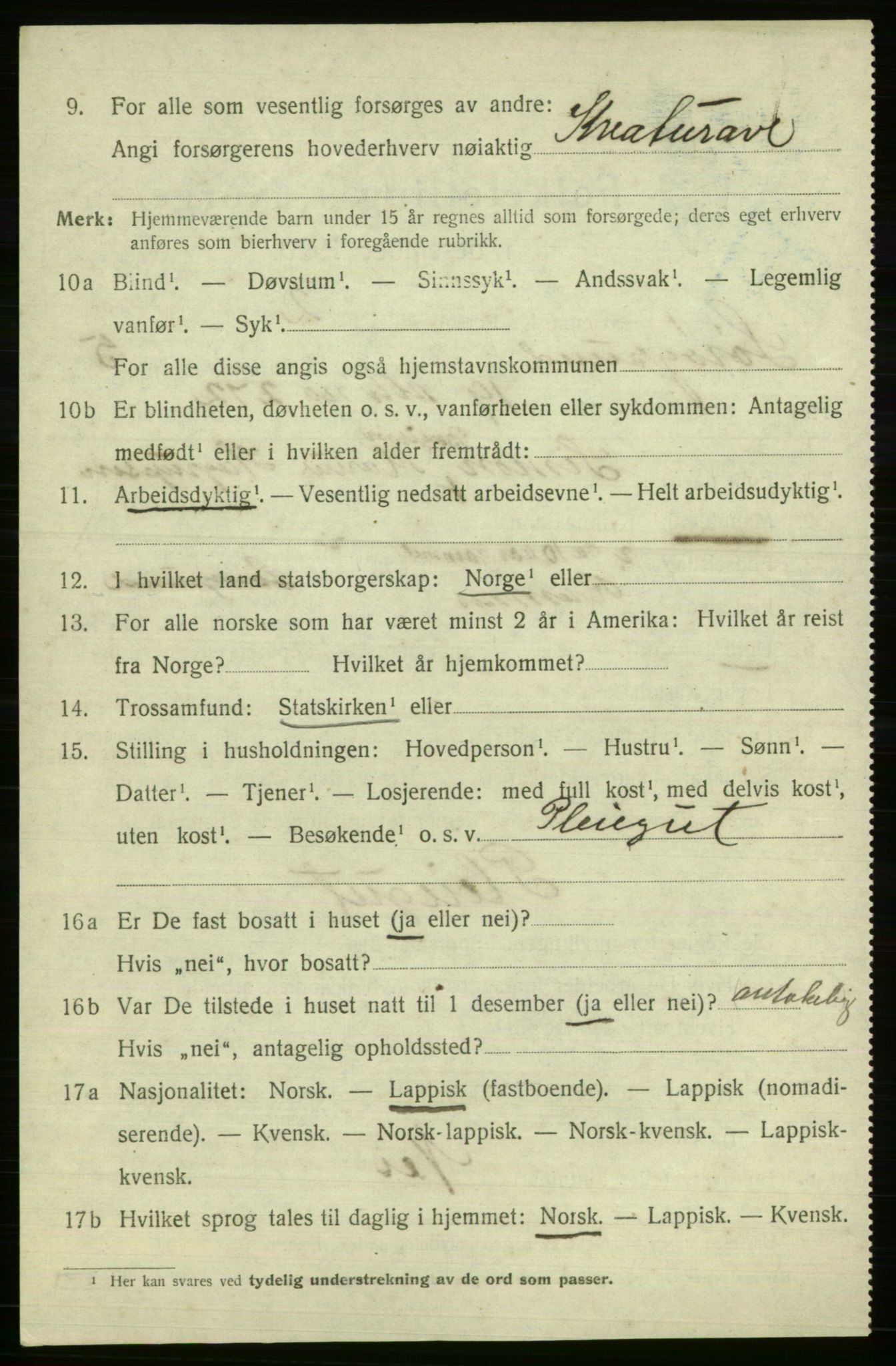 SATØ, 1920 census for Sørøysund rural district, 1920, p. 2557