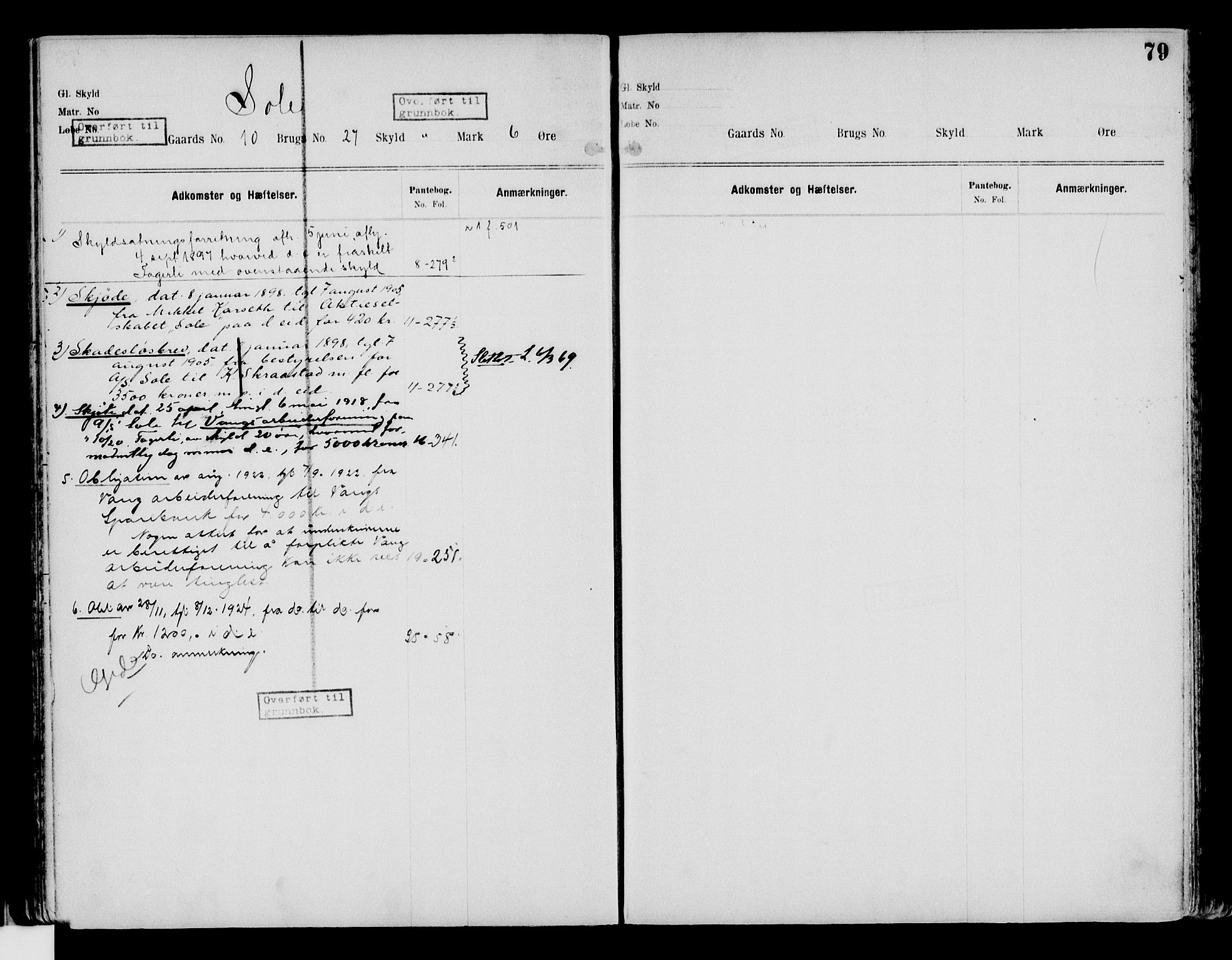 Nord-Hedmark sorenskriveri, SAH/TING-012/H/Ha/Had/Hade/L0002: Mortgage register no. 4.2, 1893-1940, p. 79