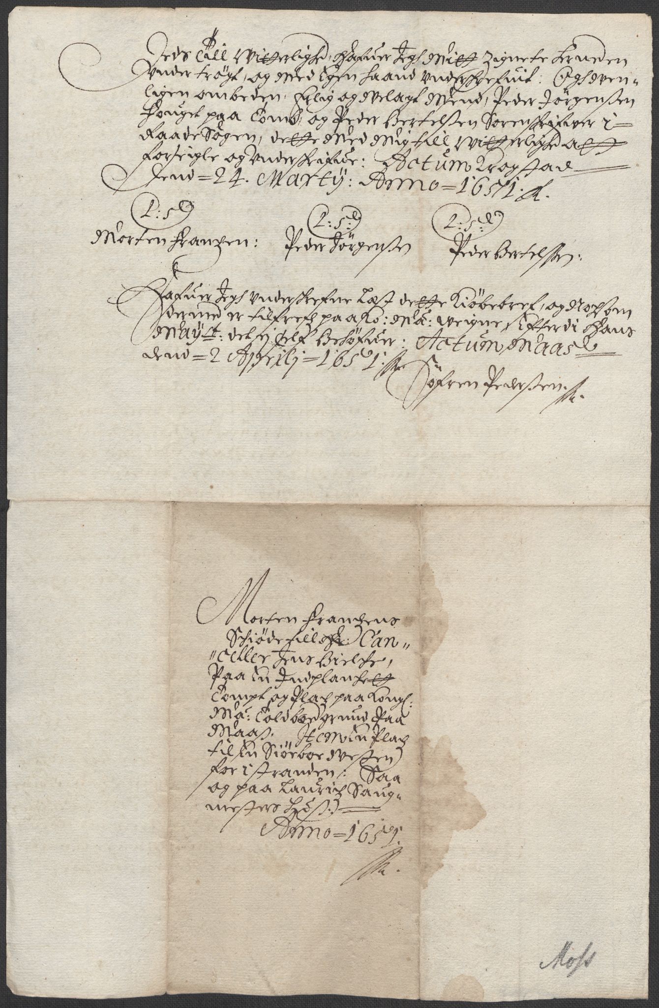 Riksarkivets diplomsamling, AV/RA-EA-5965/F12/L0006: Pk. 7 (III), 1589-1716, p. 122