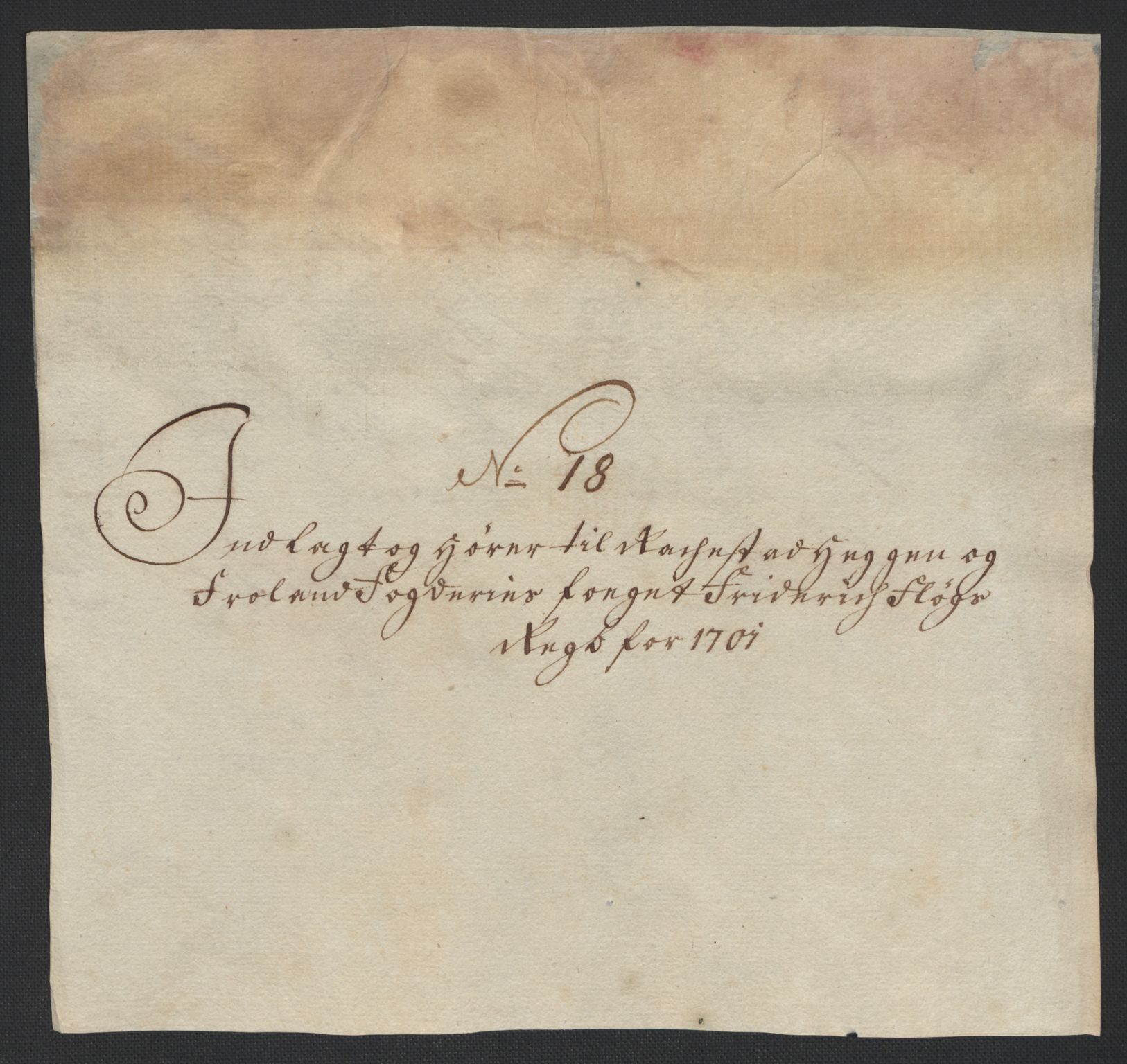 Rentekammeret inntil 1814, Reviderte regnskaper, Fogderegnskap, AV/RA-EA-4092/R07/L0293: Fogderegnskap Rakkestad, Heggen og Frøland, 1701, p. 88