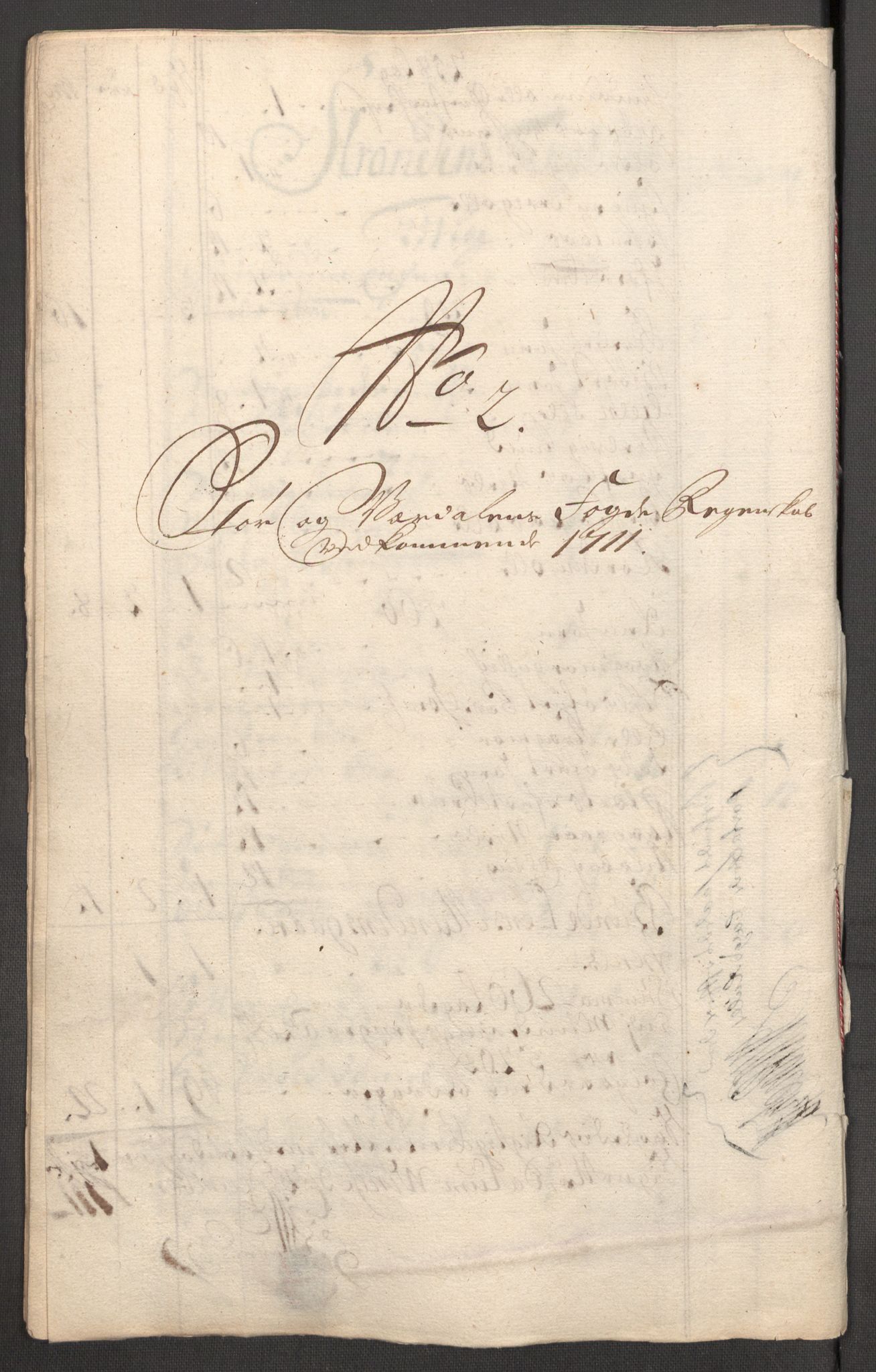 Rentekammeret inntil 1814, Reviderte regnskaper, Fogderegnskap, AV/RA-EA-4092/R62/L4201: Fogderegnskap Stjørdal og Verdal, 1711, p. 112