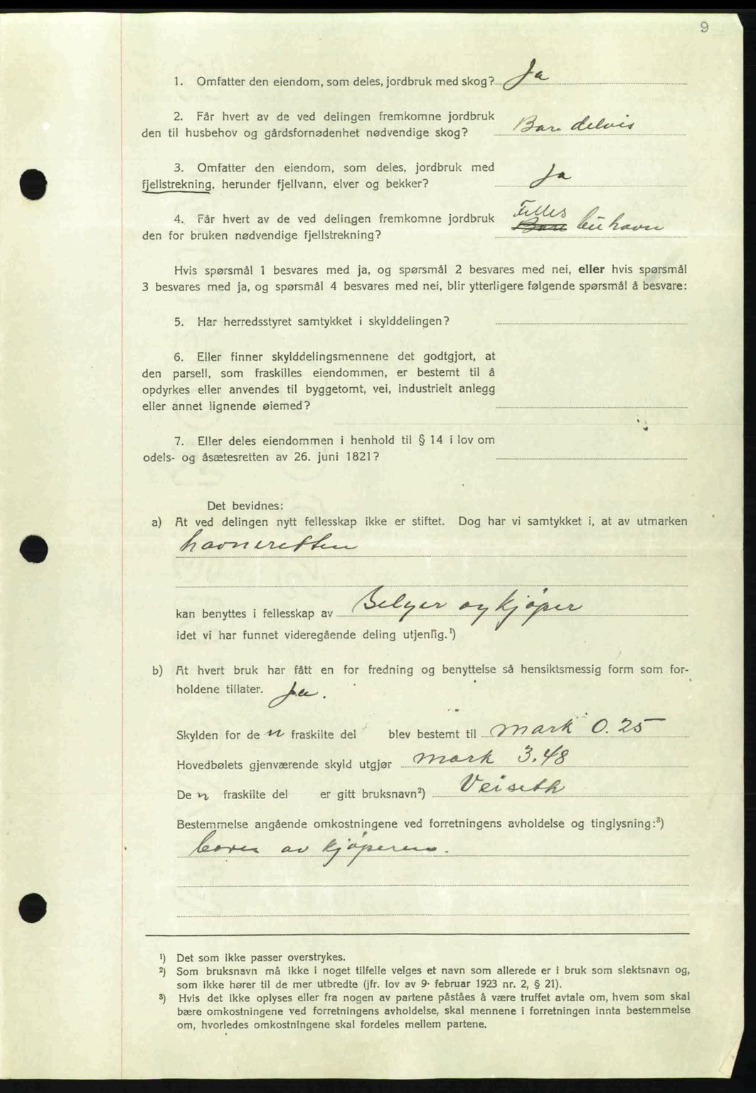 Nordmøre sorenskriveri, AV/SAT-A-4132/1/2/2Ca: Mortgage book no. A82, 1937-1938, Diary no: : 2023/1937