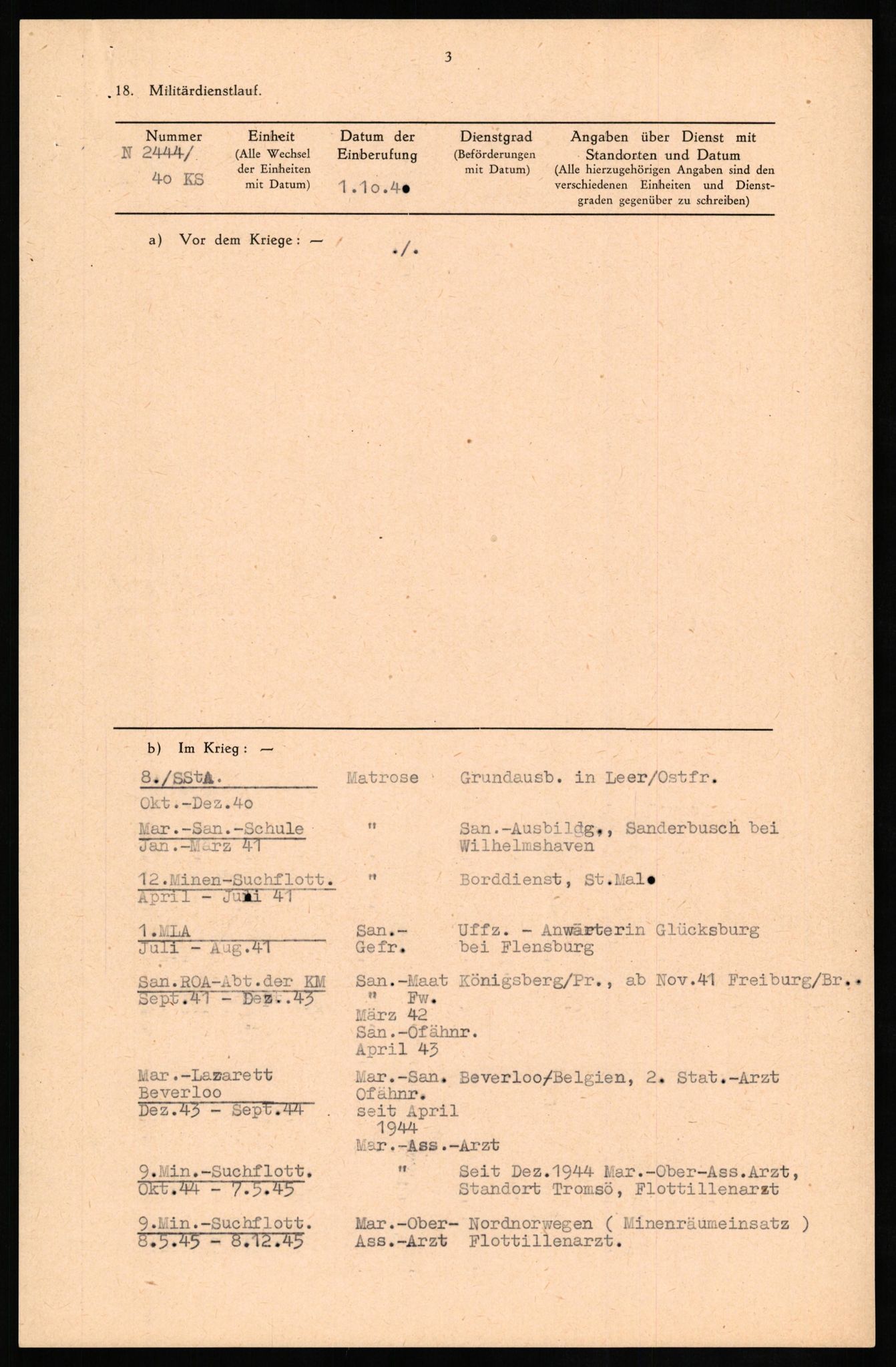 Forsvaret, Forsvarets overkommando II, AV/RA-RAFA-3915/D/Db/L0017: CI Questionaires. Tyske okkupasjonsstyrker i Norge. Tyskere., 1945-1946, p. 516