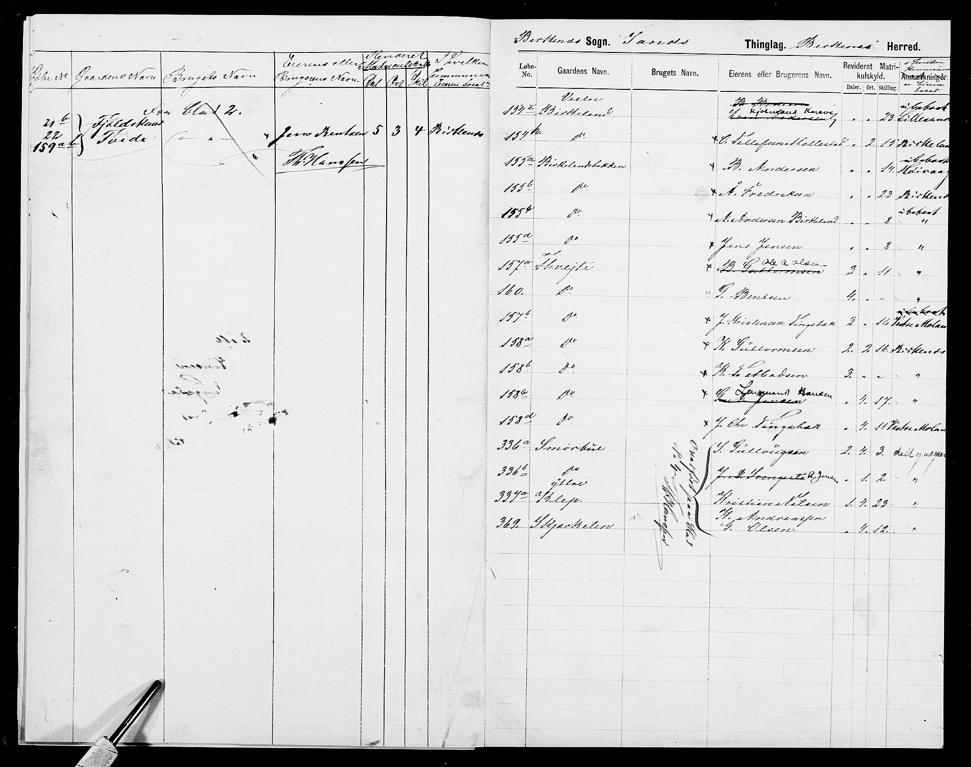 SAK, 1875 census for 1013P Tveit, 1875, p. 40