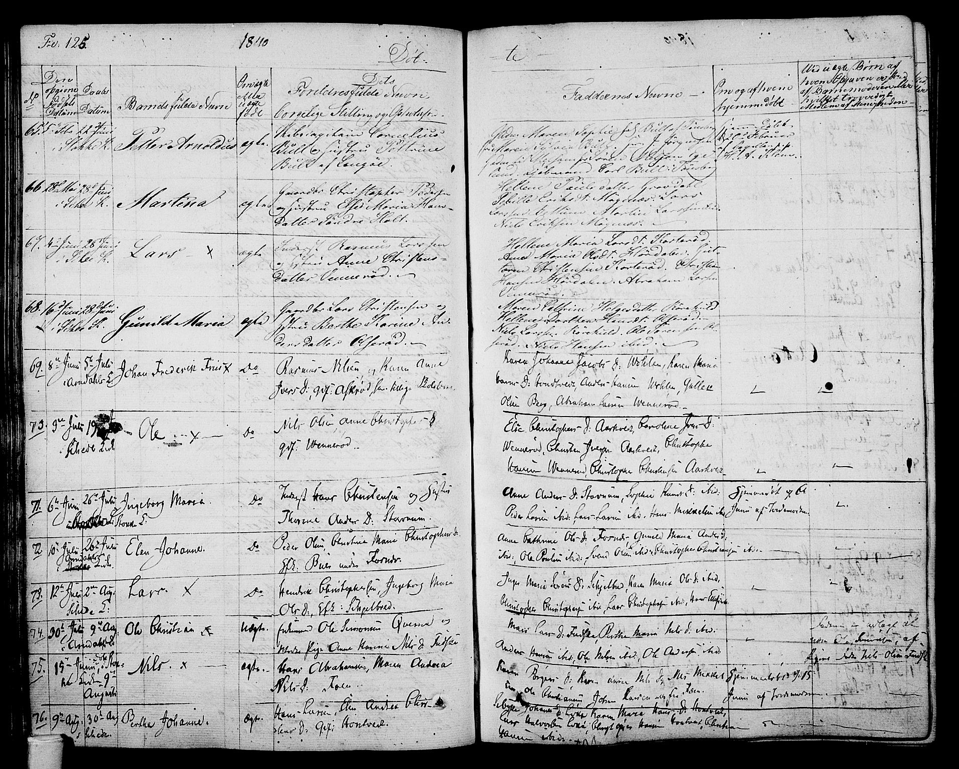 Stokke kirkebøker, SAKO/A-320/F/Fa/L0006: Parish register (official) no. I 6, 1826-1843, p. 125