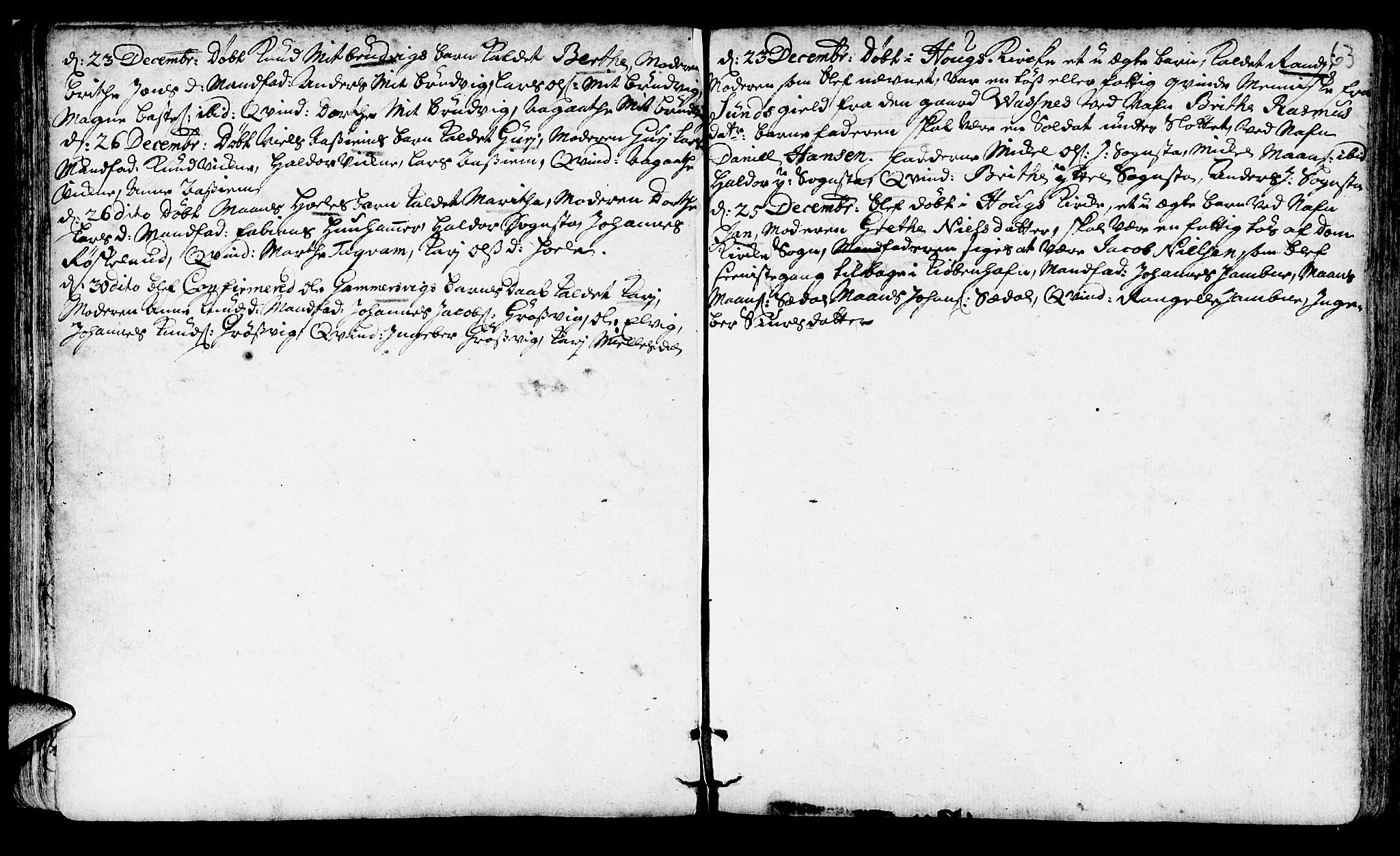 Haus sokneprestembete, AV/SAB-A-75601/H/Haa: Parish register (official) no. A 4, 1723-1733, p. 63