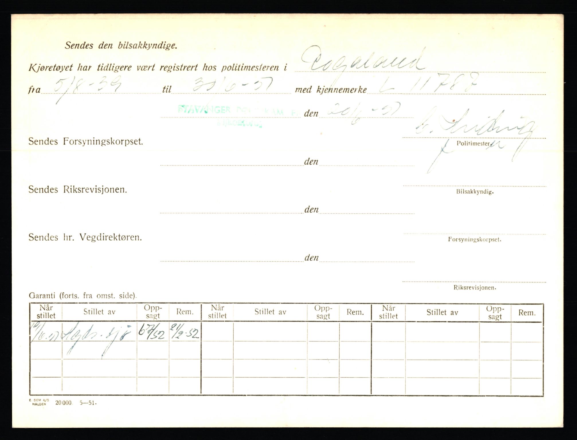 Stavanger trafikkstasjon, AV/SAST-A-101942/0/F/L0002: L-350 - L-699, 1930-1971, p. 298