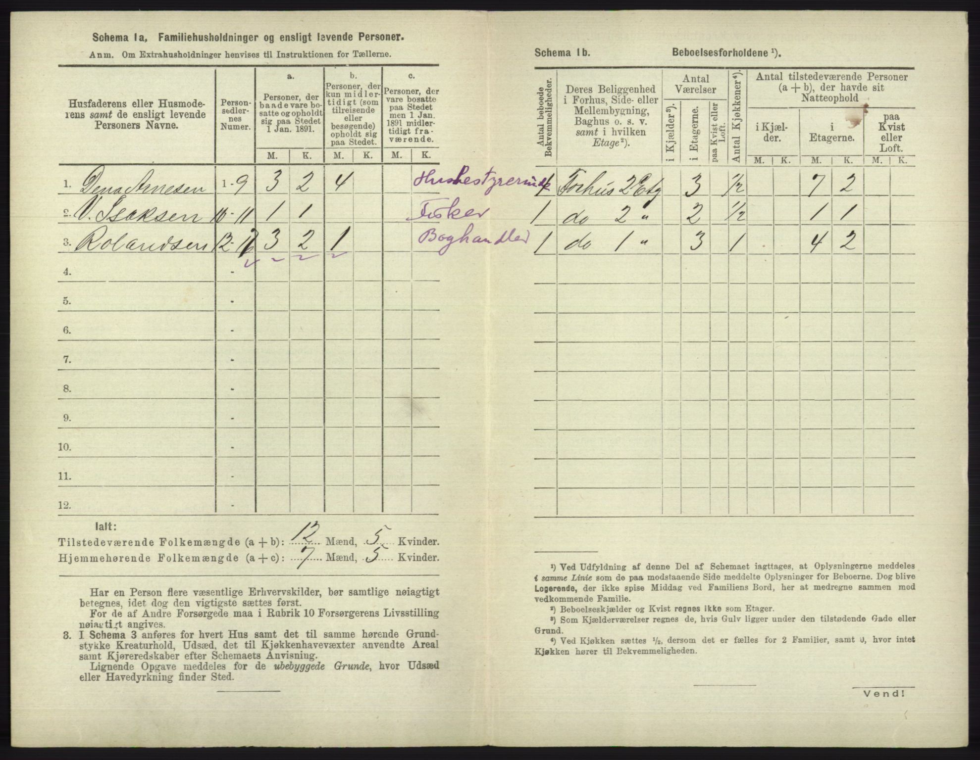 RA, 1891 census for 1804 Bodø, 1891, p. 3006