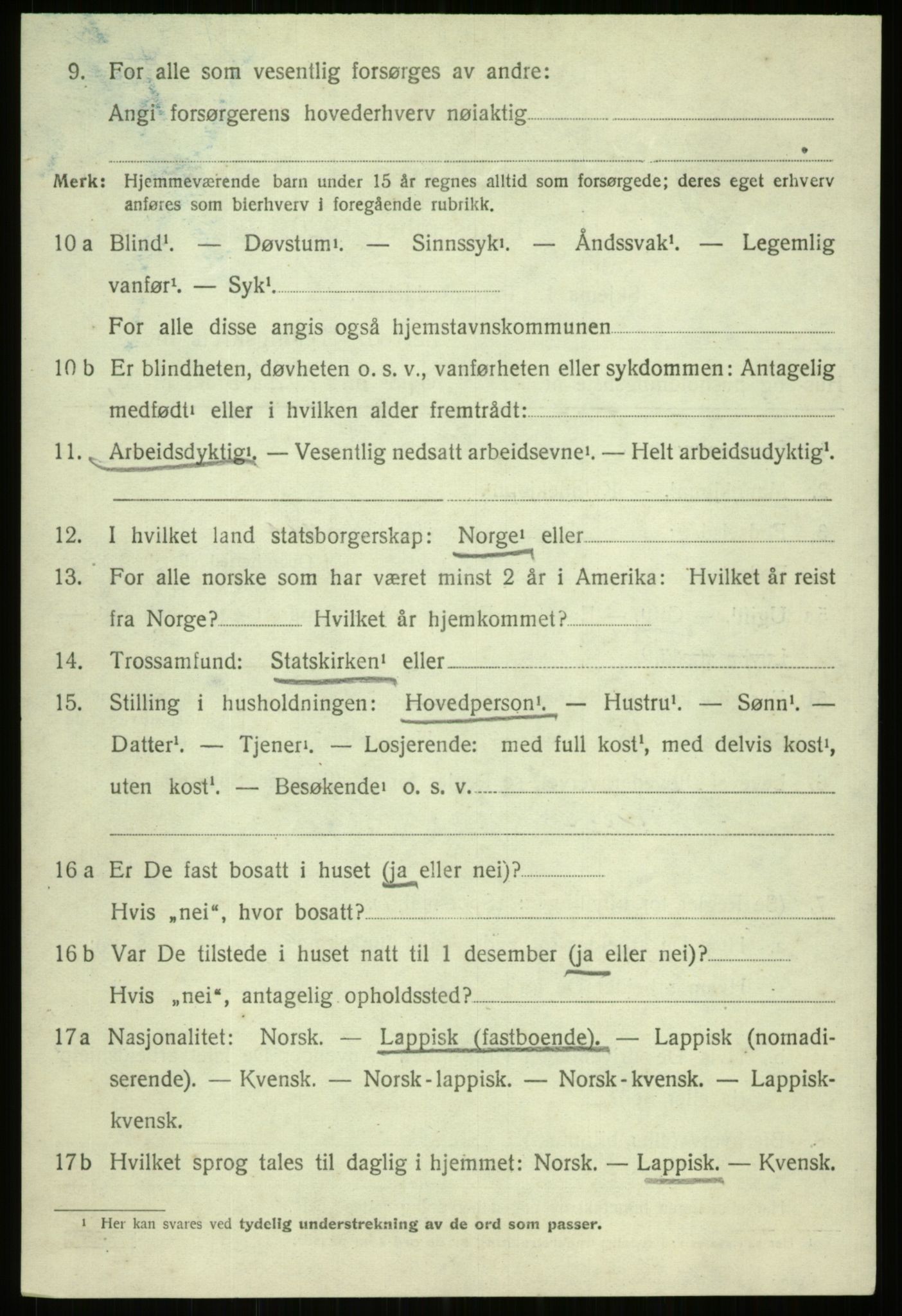 SATØ, 1920 census for Ibestad, 1920, p. 4108