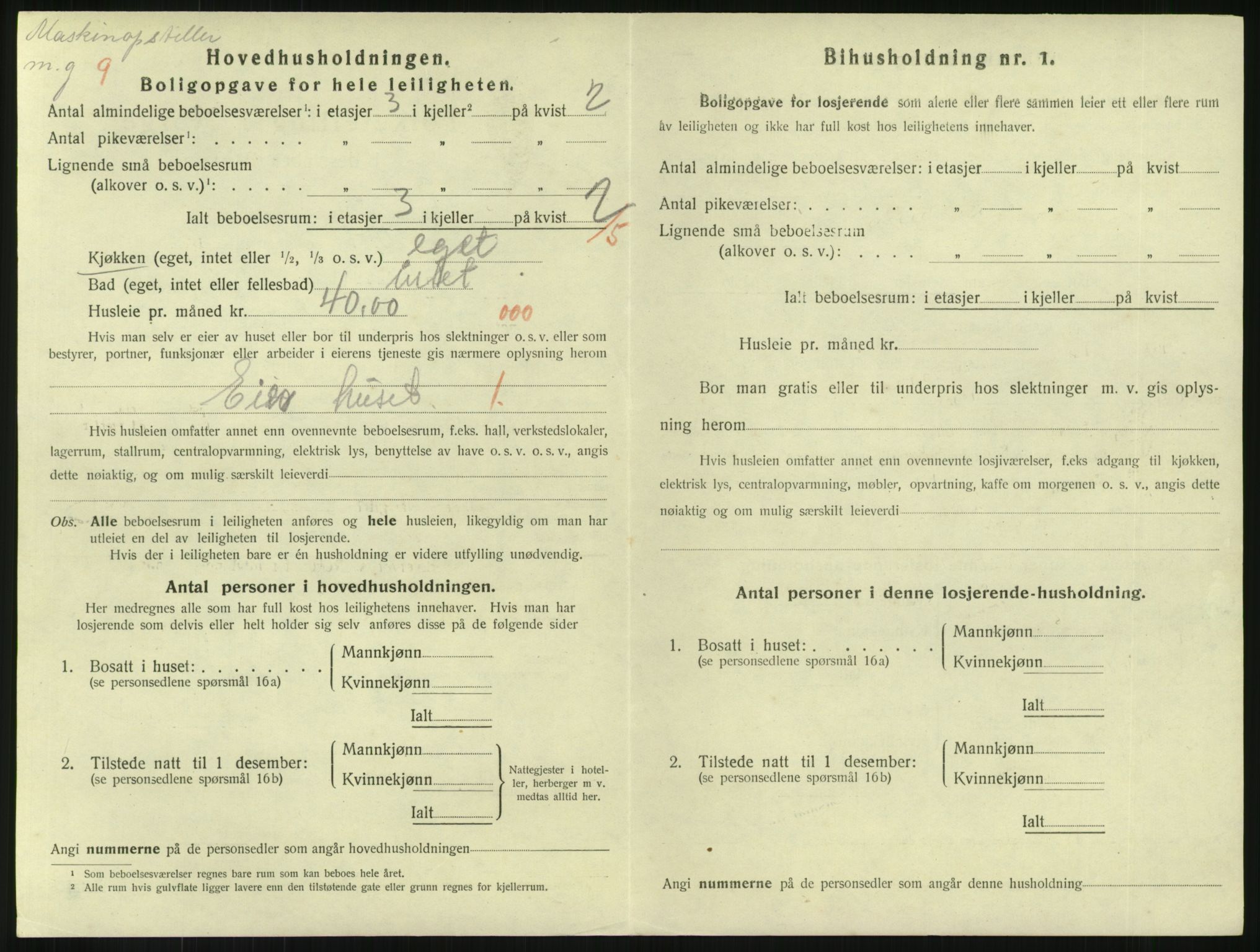 SAKO, 1920 census for Horten, 1920, p. 3870