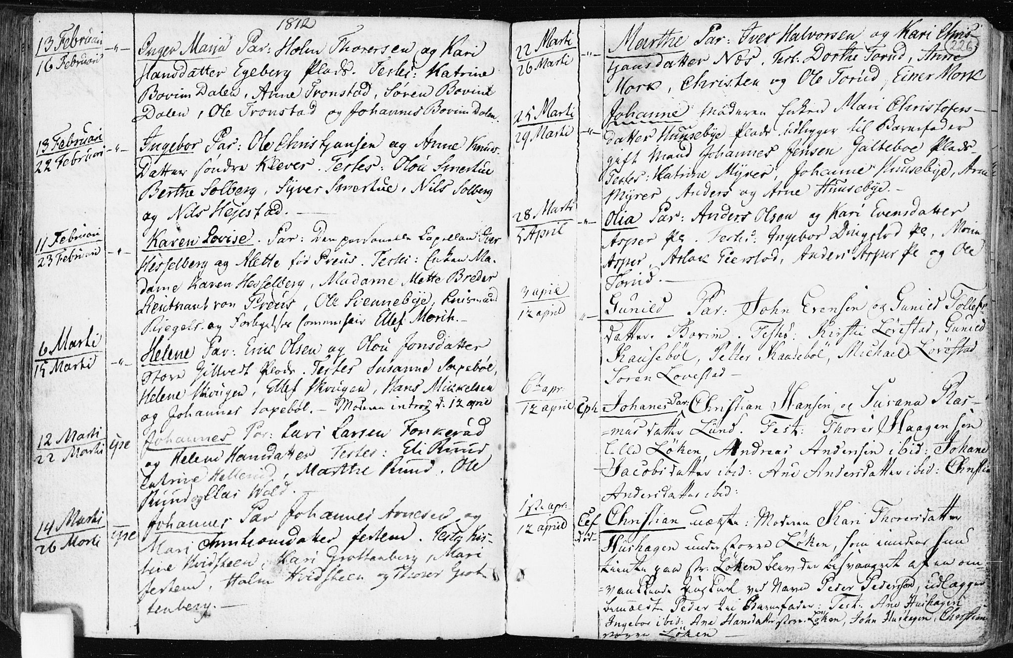 Spydeberg prestekontor Kirkebøker, SAO/A-10924/F/Fa/L0003: Parish register (official) no. I 3, 1778-1814, p. 226