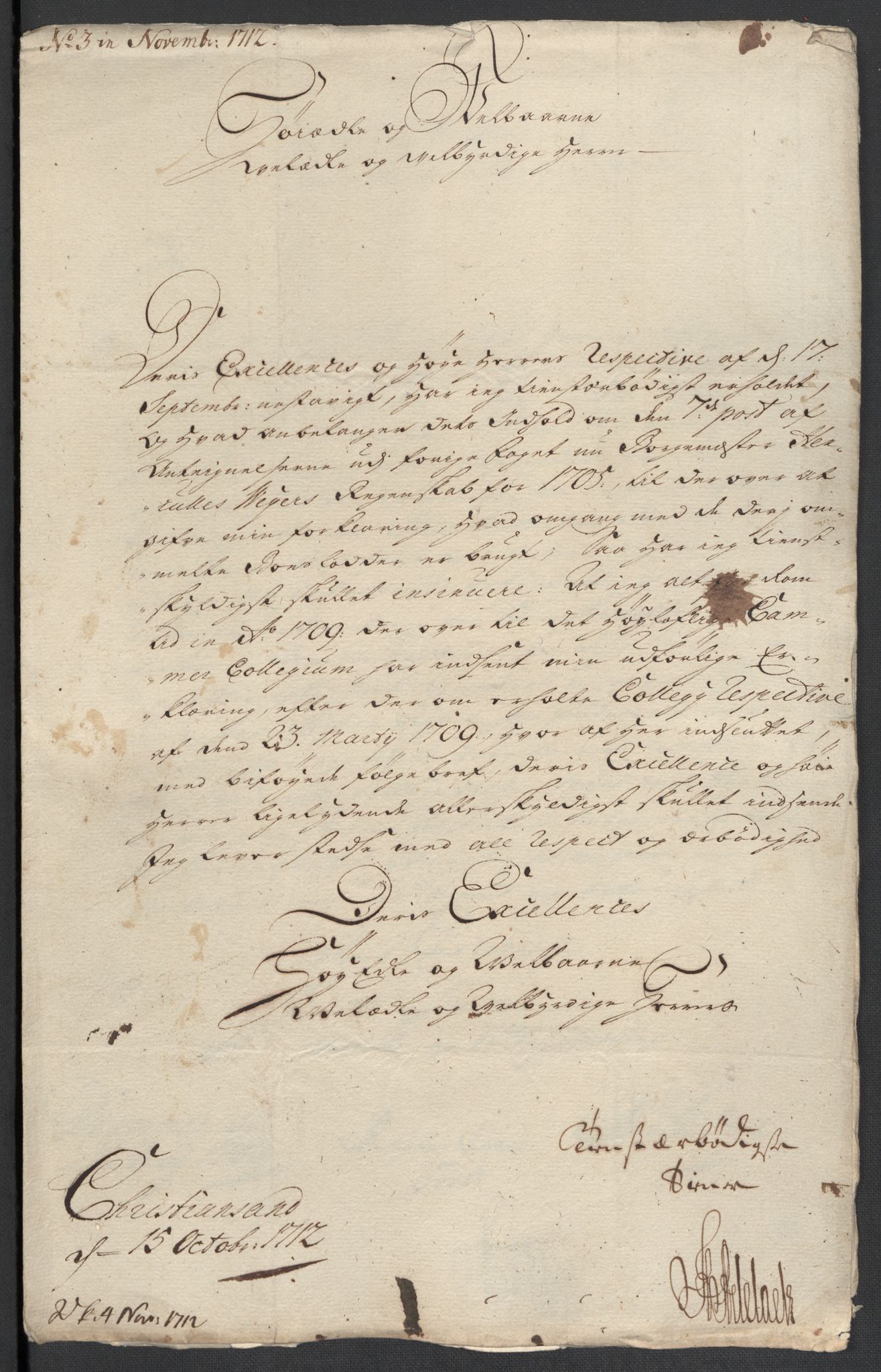 Rentekammeret inntil 1814, Reviderte regnskaper, Fogderegnskap, RA/EA-4092/R36/L2115: Fogderegnskap Øvre og Nedre Telemark og Bamble, 1705, p. 263