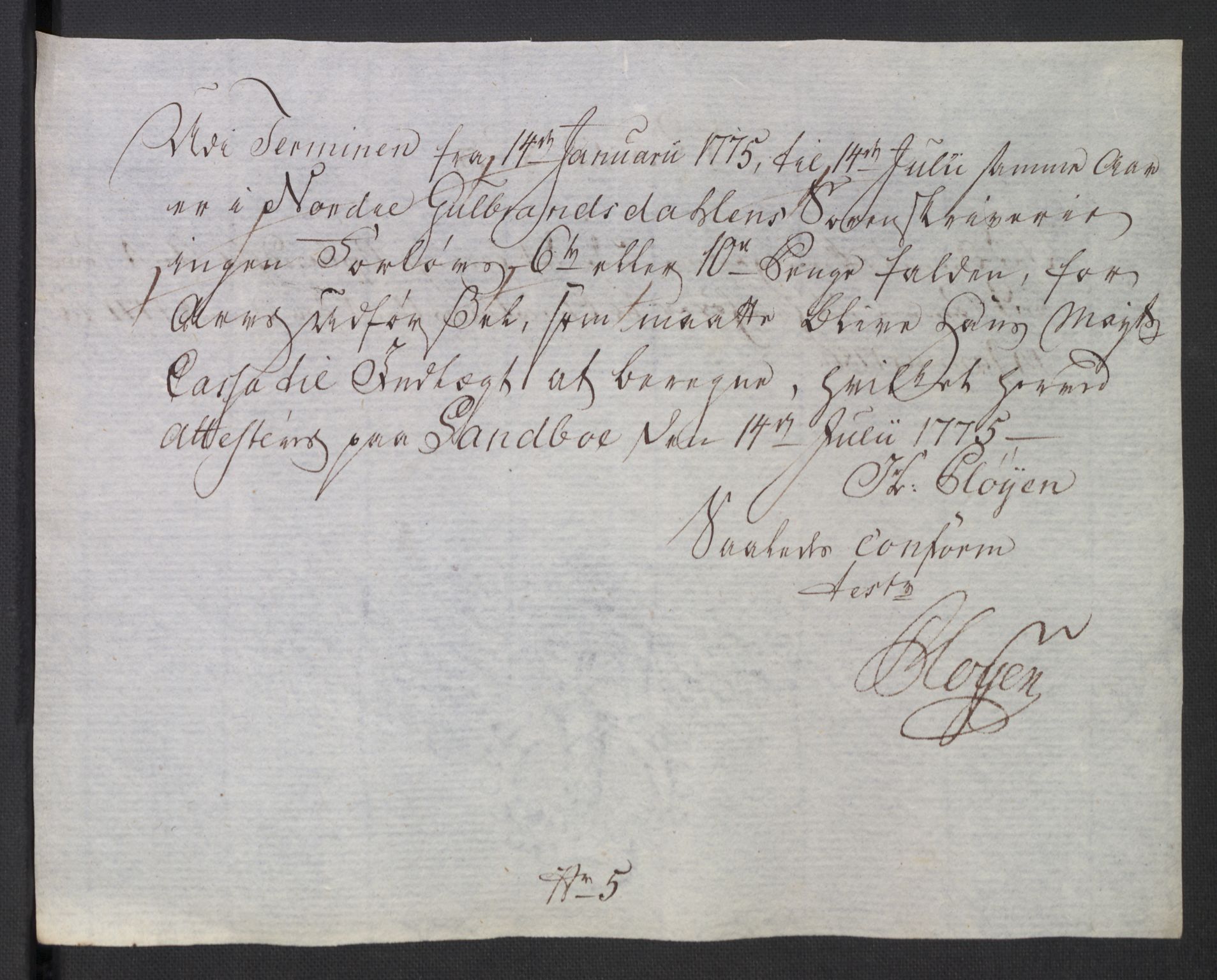 Rentekammeret inntil 1814, Reviderte regnskaper, Mindre regnskaper, AV/RA-EA-4068/Rb/L0014: Opplands amt, 1771-1779, p. 931