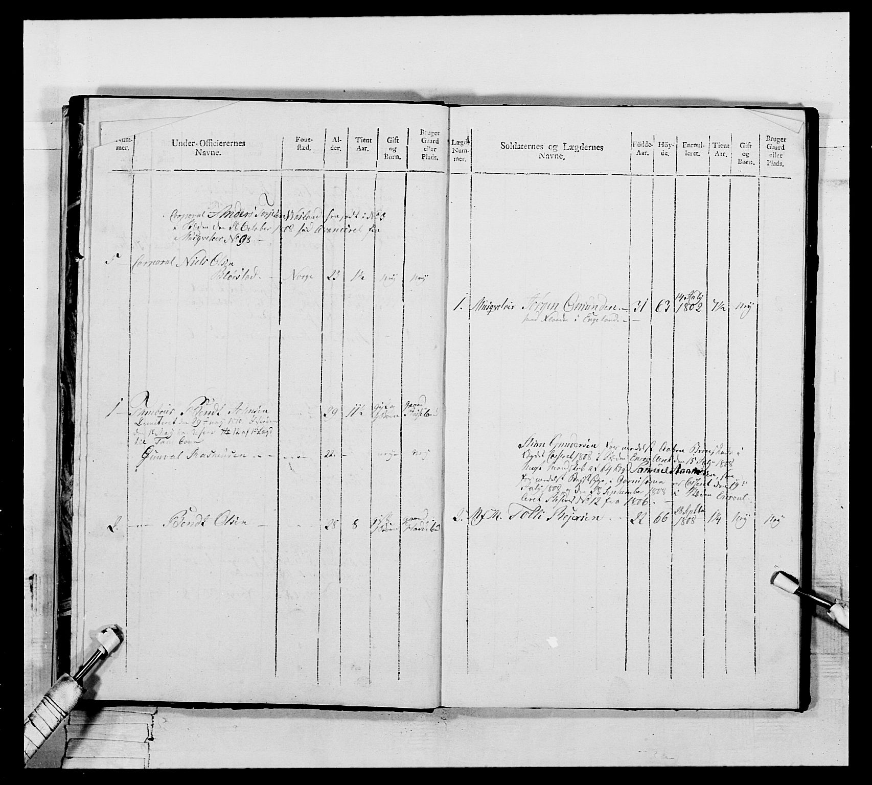 Generalitets- og kommissariatskollegiet, Det kongelige norske kommissariatskollegium, AV/RA-EA-5420/E/Eh/L0111: Vesterlenske nasjonale infanteriregiment, 1810, p. 54