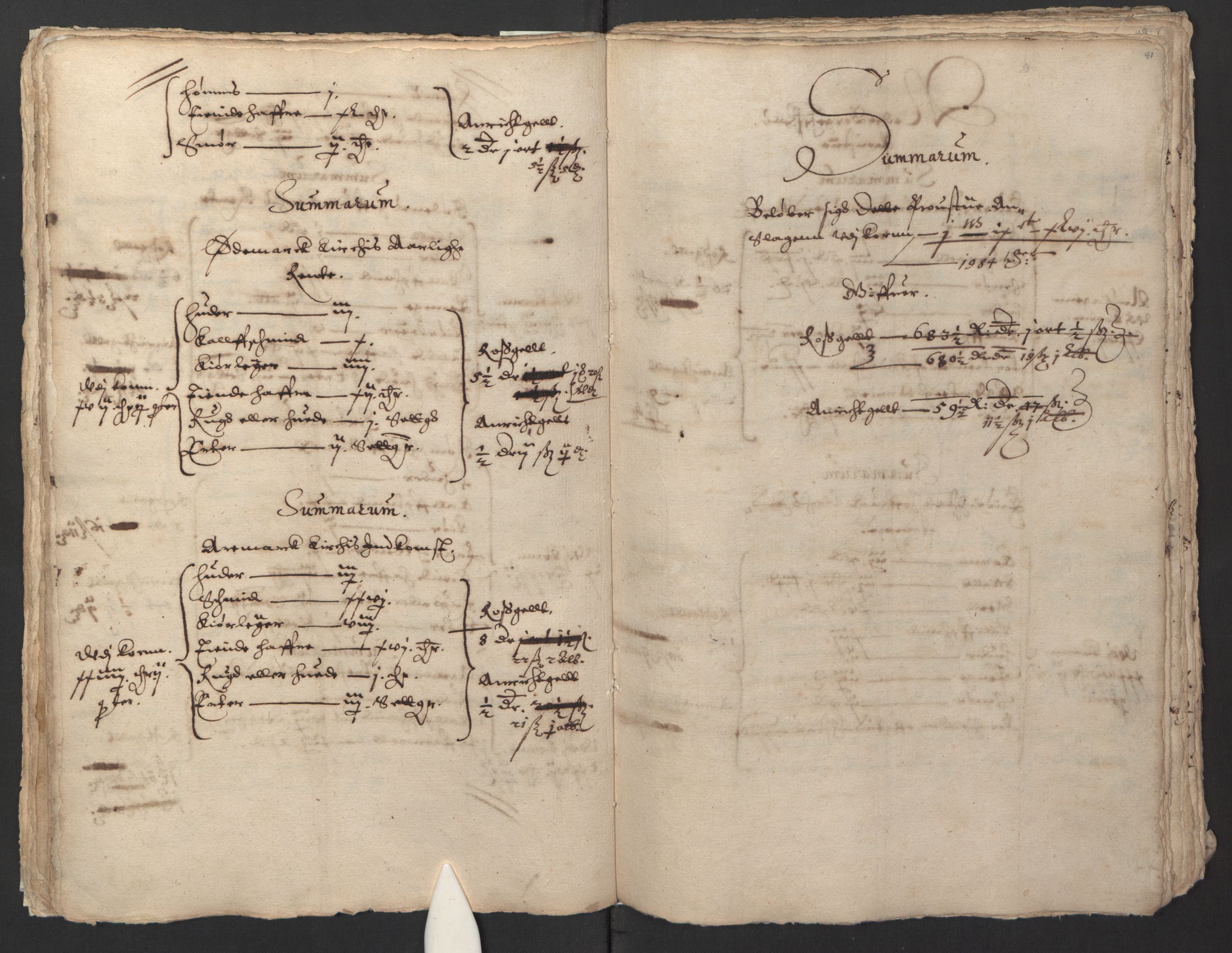 Stattholderembetet 1572-1771, AV/RA-EA-2870/Ek/L0014/0001: Jordebøker til utlikning av rosstjeneste 1624-1626: / Kirke- og prestebolsinntekter i Oslo og Hamar bispedømme, 1625-1626, p. 43