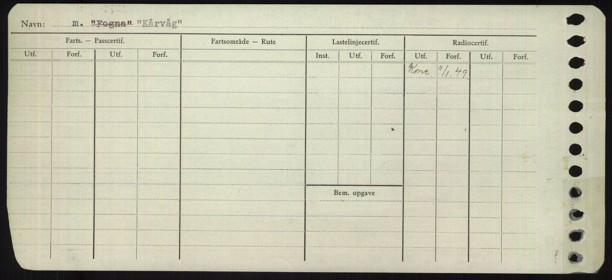 Sjøfartsdirektoratet med forløpere, Skipsmålingen, AV/RA-S-1627/H/Ha/L0003/0002: Fartøy, Hilm-Mar / Fartøy, Kom-Mar, p. 218