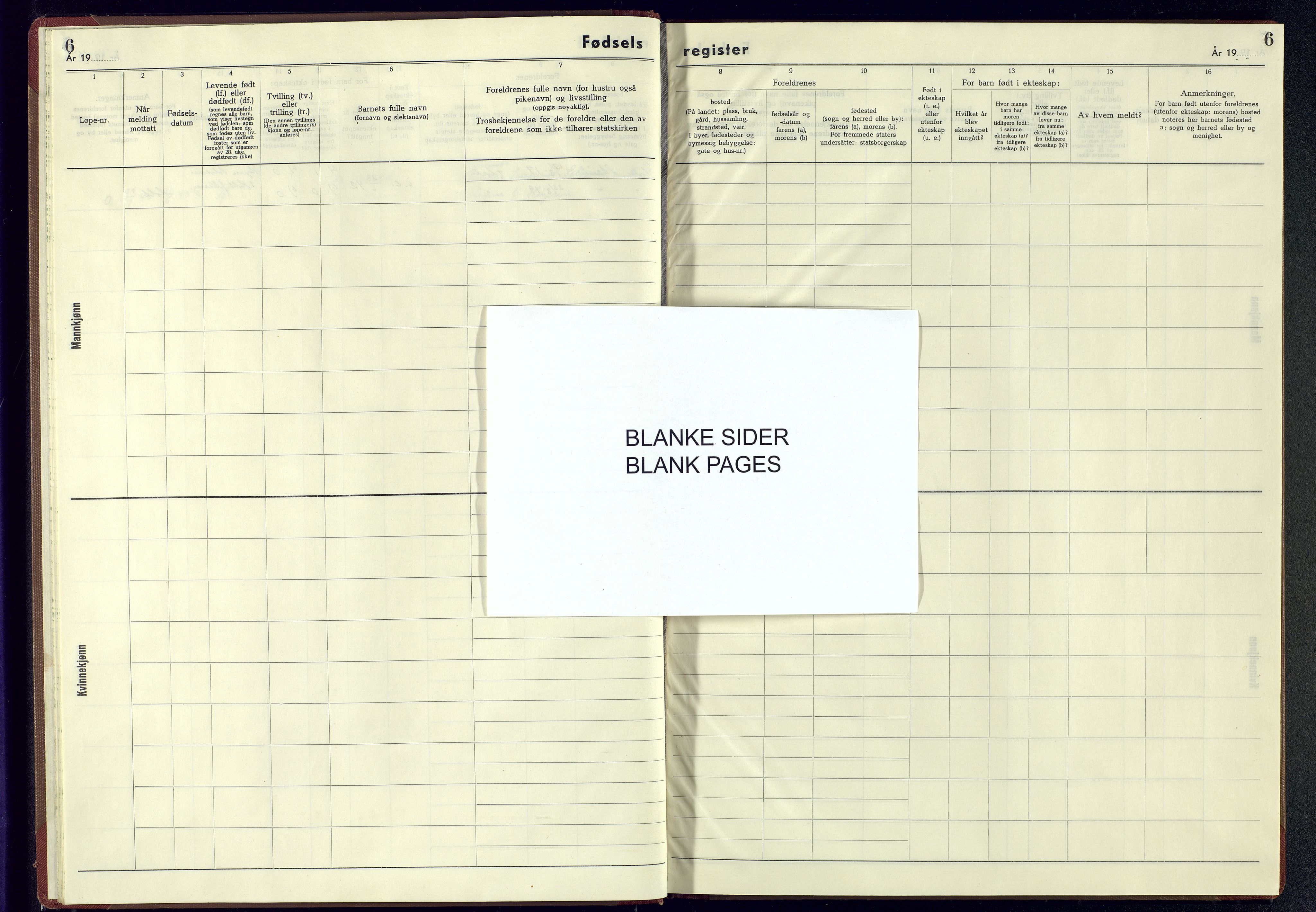 Austre Moland sokneprestkontor, SAK/1111-0001/J/Jb/L0007: Birth register no. A-VI-30, 1942-1945