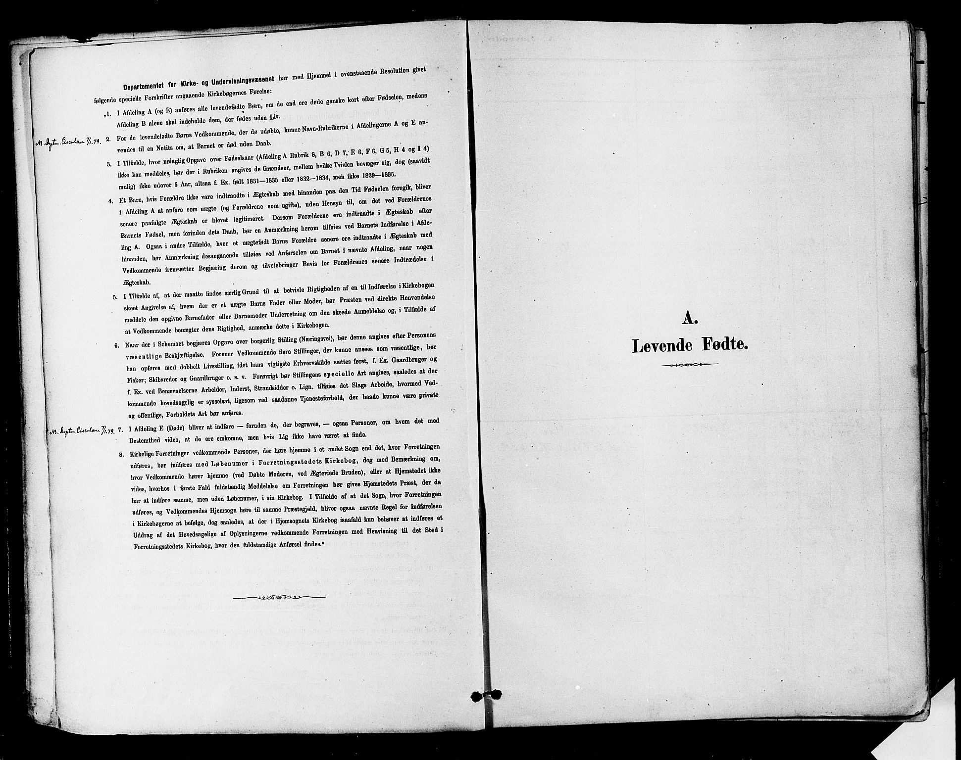 Flesberg kirkebøker, SAKO/A-18/F/Fa/L0008: Parish register (official) no. I 8, 1879-1899