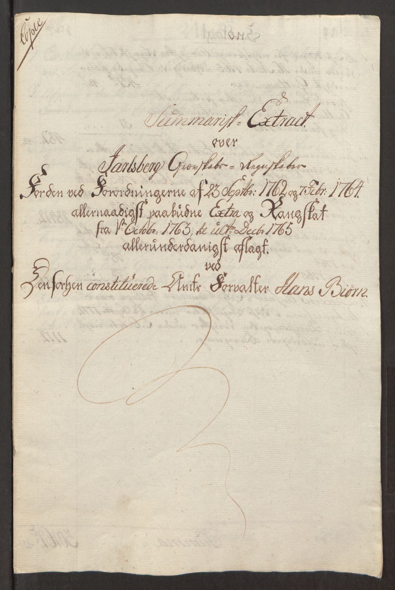 Rentekammeret inntil 1814, Reviderte regnskaper, Fogderegnskap, RA/EA-4092/R32/L1960: Ekstraskatten Jarlsberg grevskap, 1762-1772, p. 86