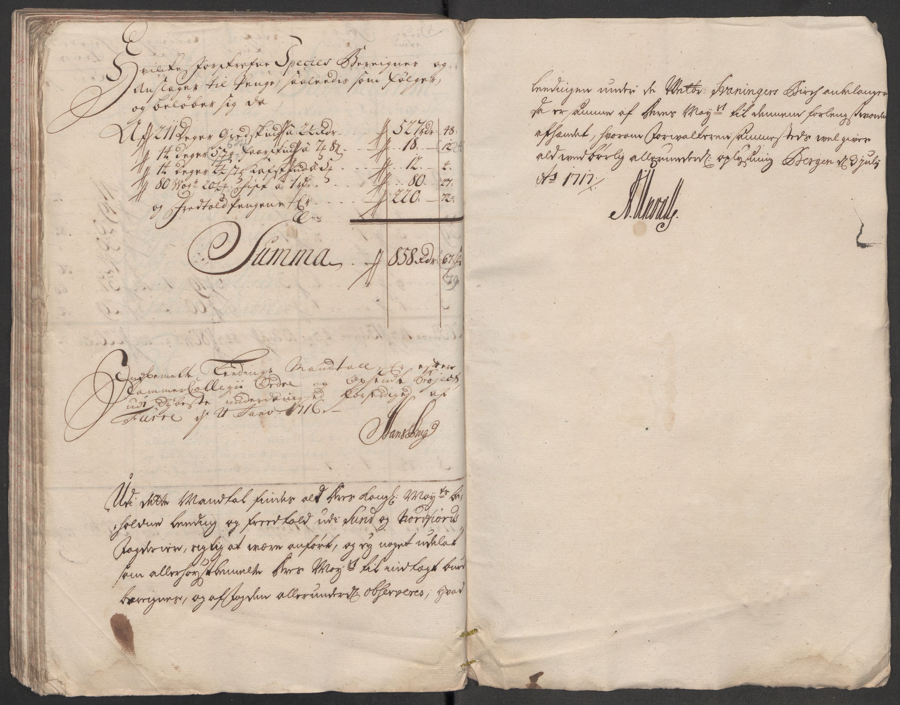 Rentekammeret inntil 1814, Reviderte regnskaper, Fogderegnskap, AV/RA-EA-4092/R53/L3439: Fogderegnskap Sunn- og Nordfjord, 1715, p. 371