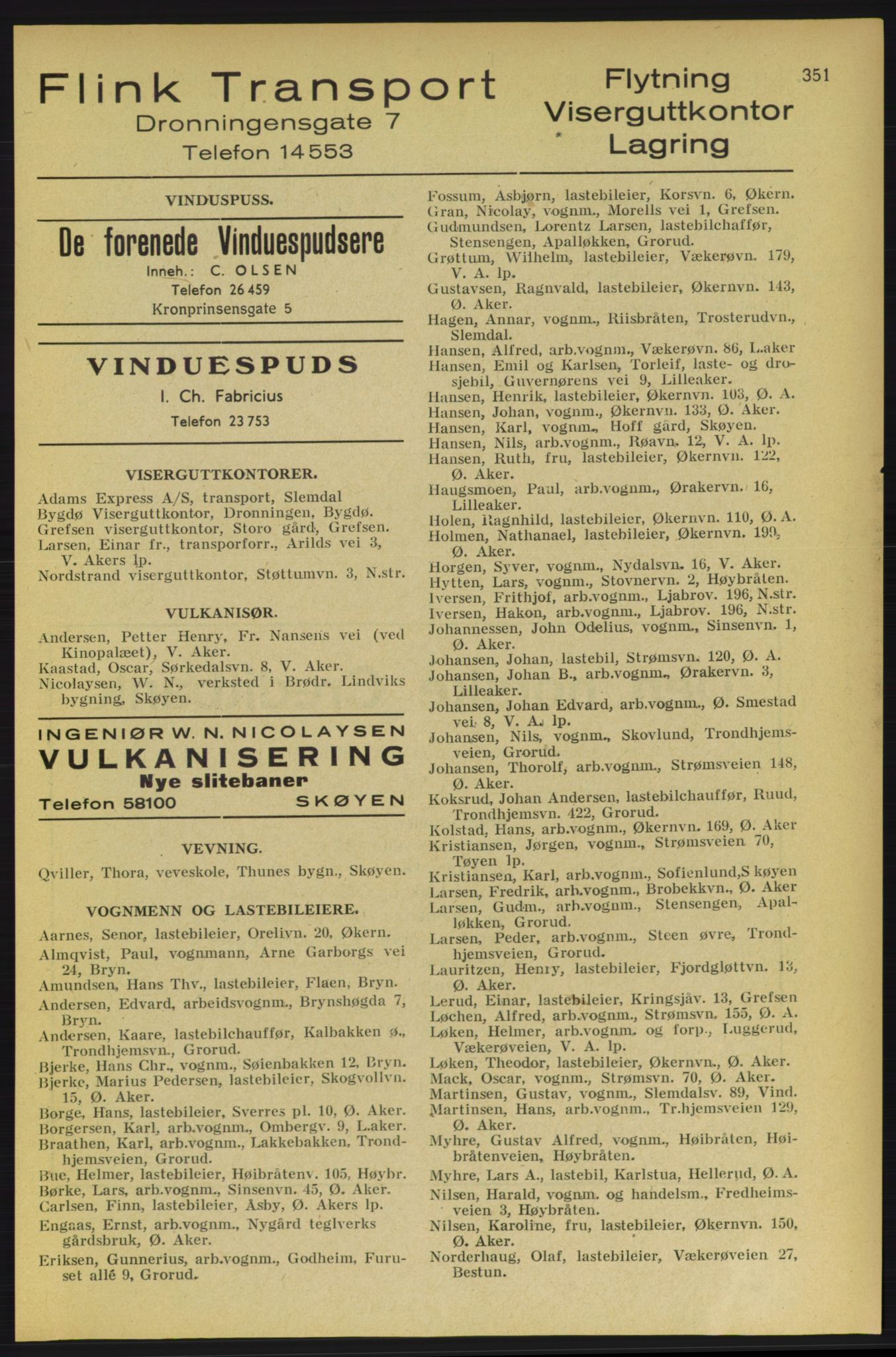 Aker adressebok/adressekalender, PUBL/001/A/005: Aker adressebok, 1934-1935, p. 351