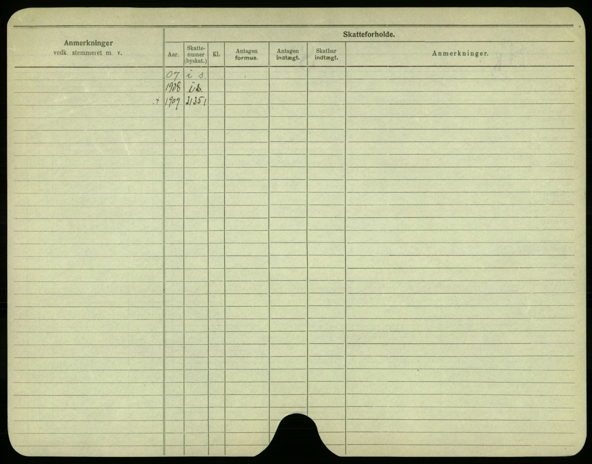 Oslo folkeregister, Registerkort, SAO/A-11715/F/Fa/Fac/L0005: Menn, 1906-1914, p. 800b