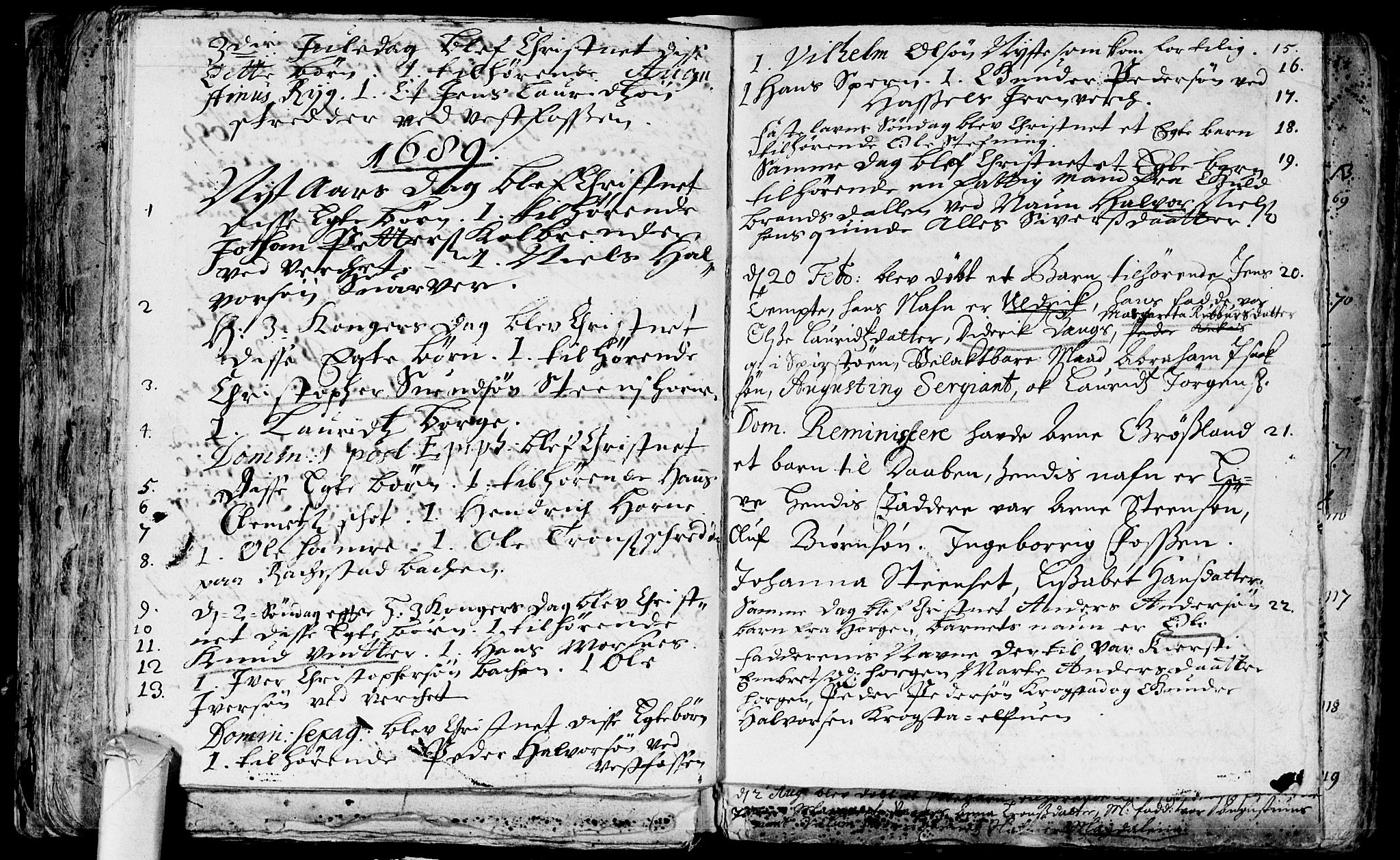 Eiker kirkebøker, SAKO/A-4/F/Fa/L0001: Parish register (official) no. I 1 /1, 1683-1704