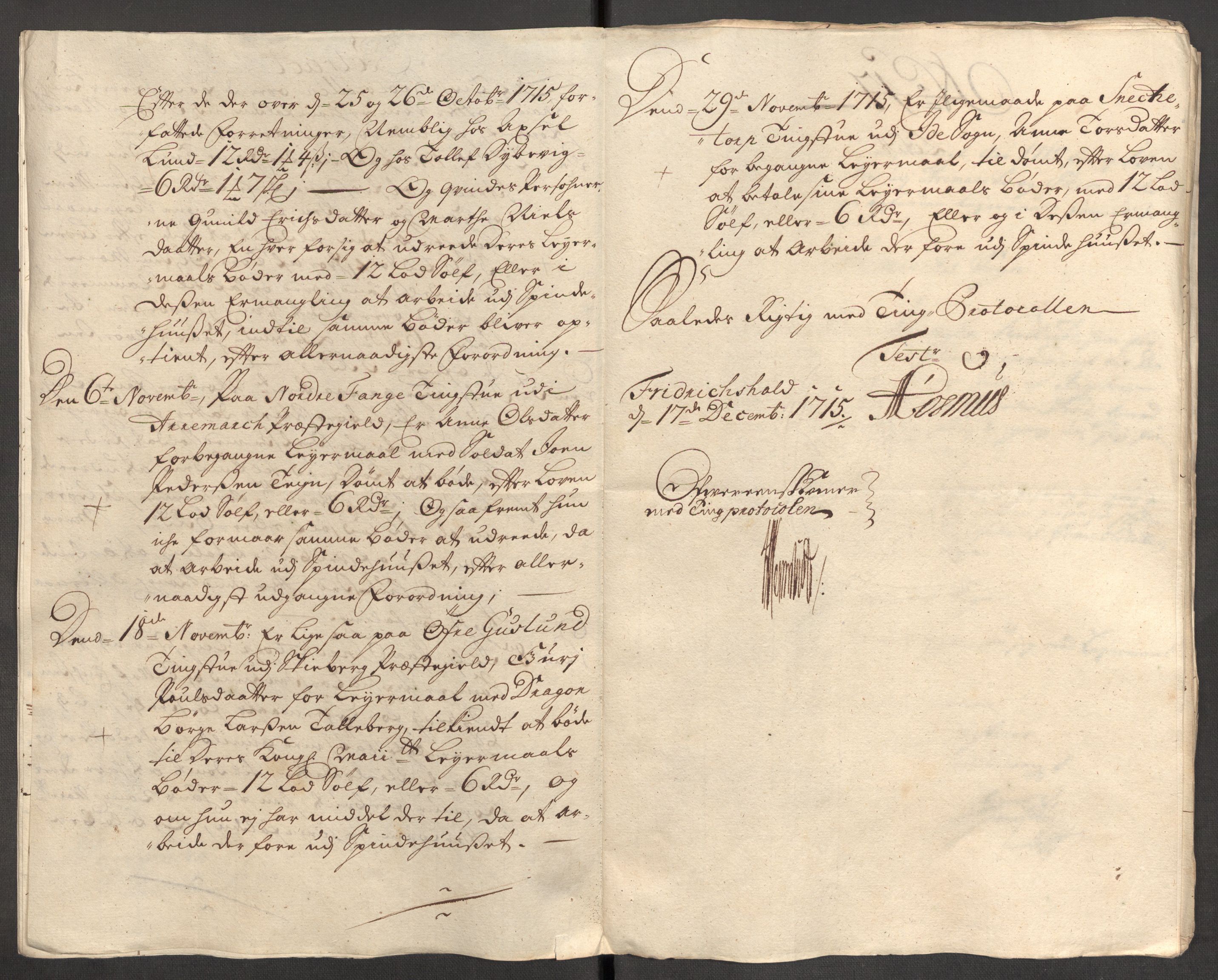 Rentekammeret inntil 1814, Reviderte regnskaper, Fogderegnskap, AV/RA-EA-4092/R01/L0023: Fogderegnskap Idd og Marker, 1715-1716, p. 134