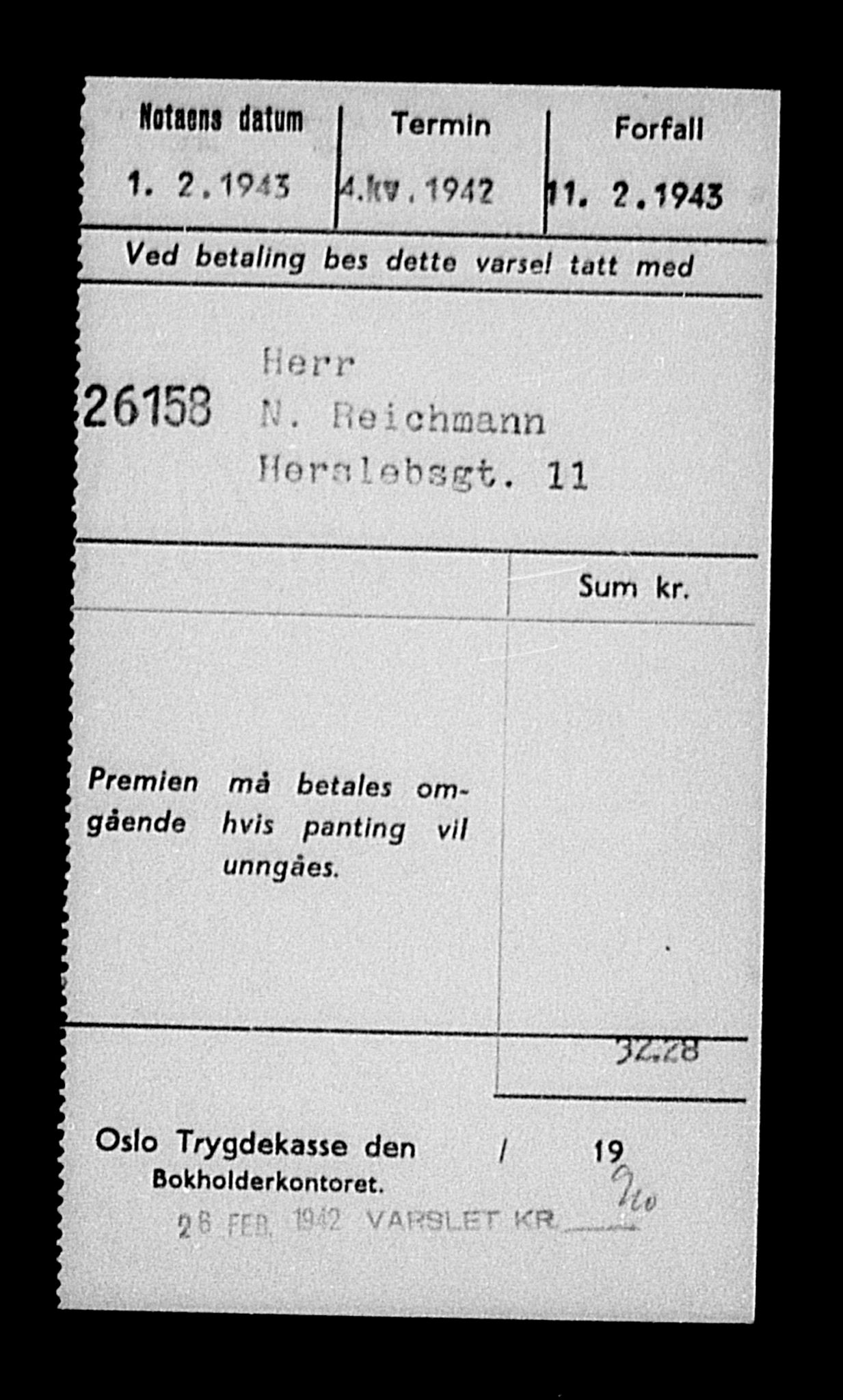 Justisdepartementet, Tilbakeføringskontoret for inndratte formuer, RA/S-1564/H/Hc/Hcc/L0972: --, 1945-1947, p. 465