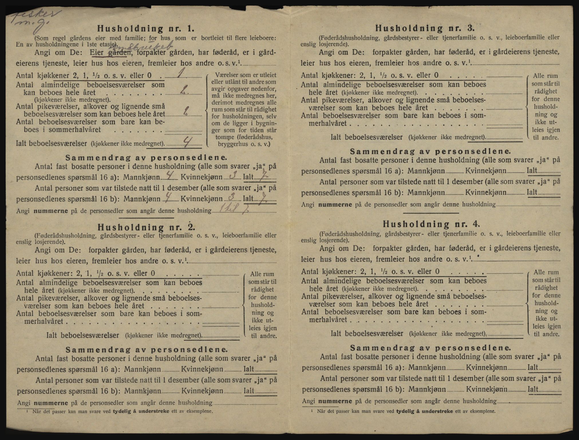 SATØ, 1920 census for Bjarkøy, 1920, p. 48