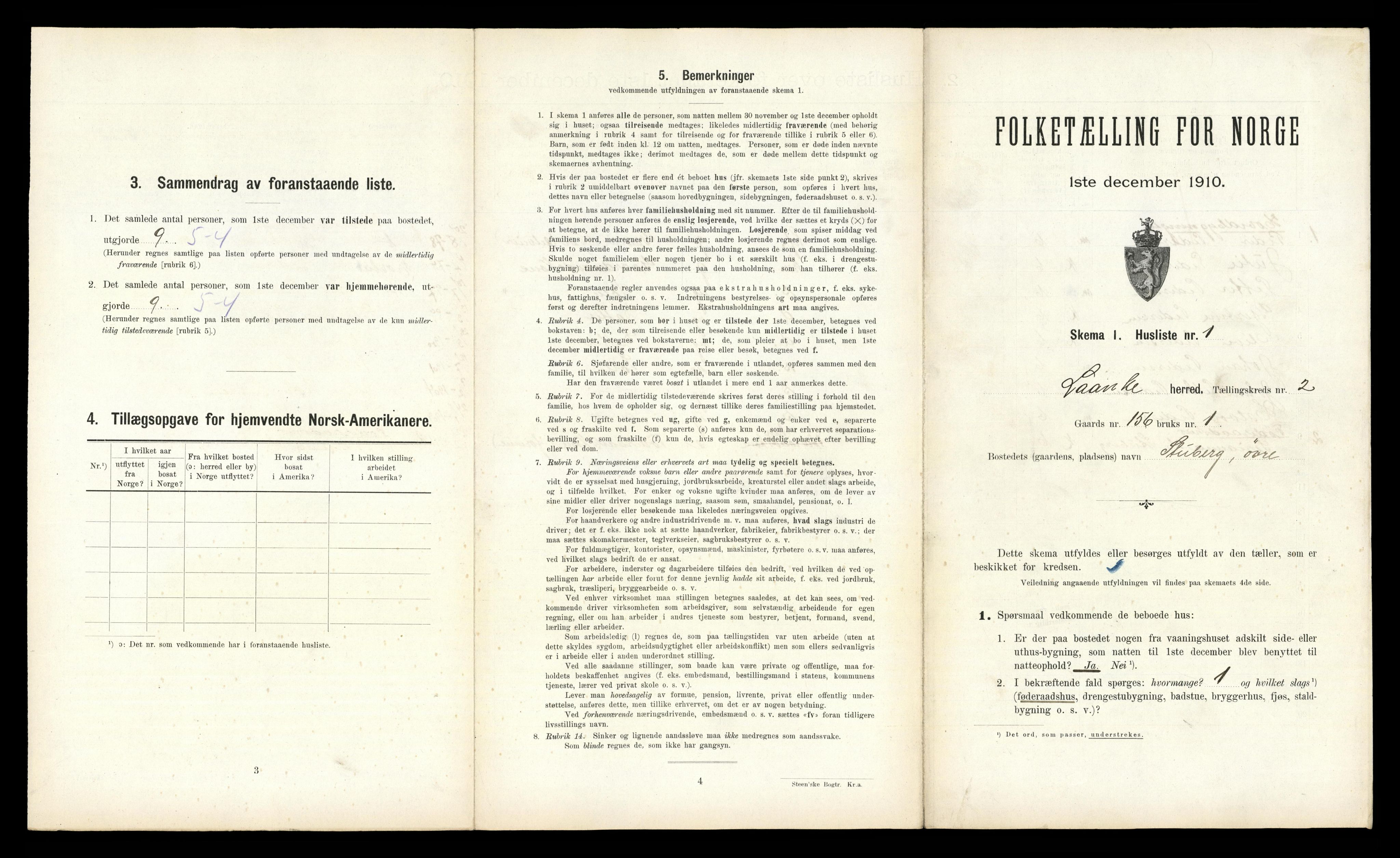 RA, 1910 census for Lånke, 1910, p. 118