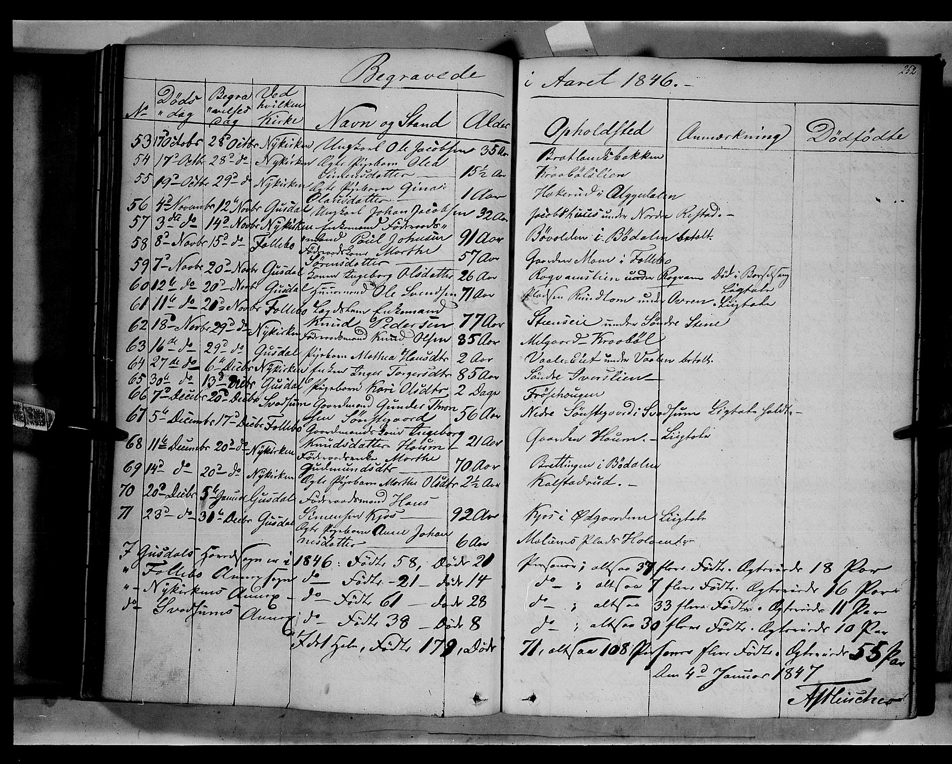 Gausdal prestekontor, AV/SAH-PREST-090/H/Ha/Haa/L0007: Parish register (official) no. 7, 1840-1850, p. 252