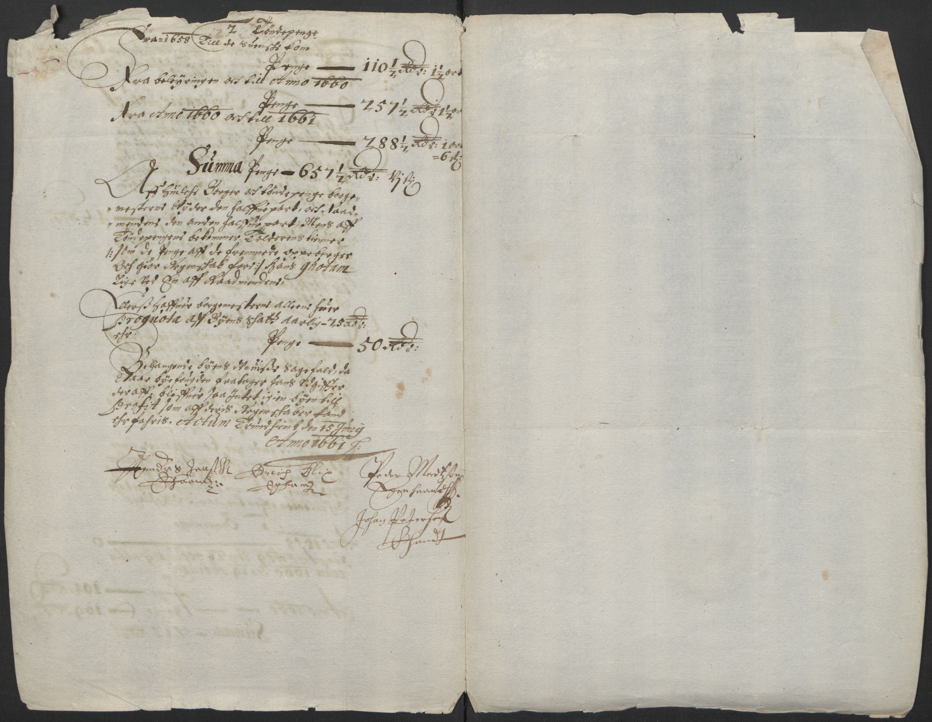 Rentekammeret inntil 1814, Realistisk ordnet avdeling, AV/RA-EA-4070/L/L0029/0003: Trondheim lagdømme: / Oppgave over Trondheim bys inntekter, 1661