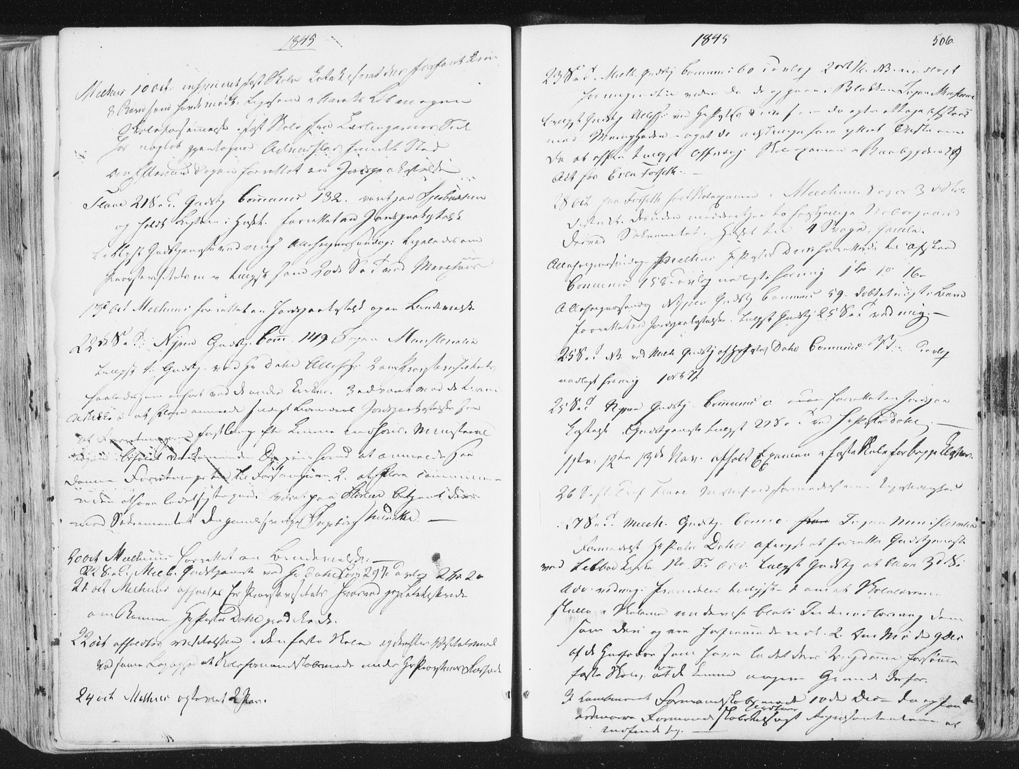 Ministerialprotokoller, klokkerbøker og fødselsregistre - Sør-Trøndelag, SAT/A-1456/691/L1074: Parish register (official) no. 691A06, 1842-1852, p. 506