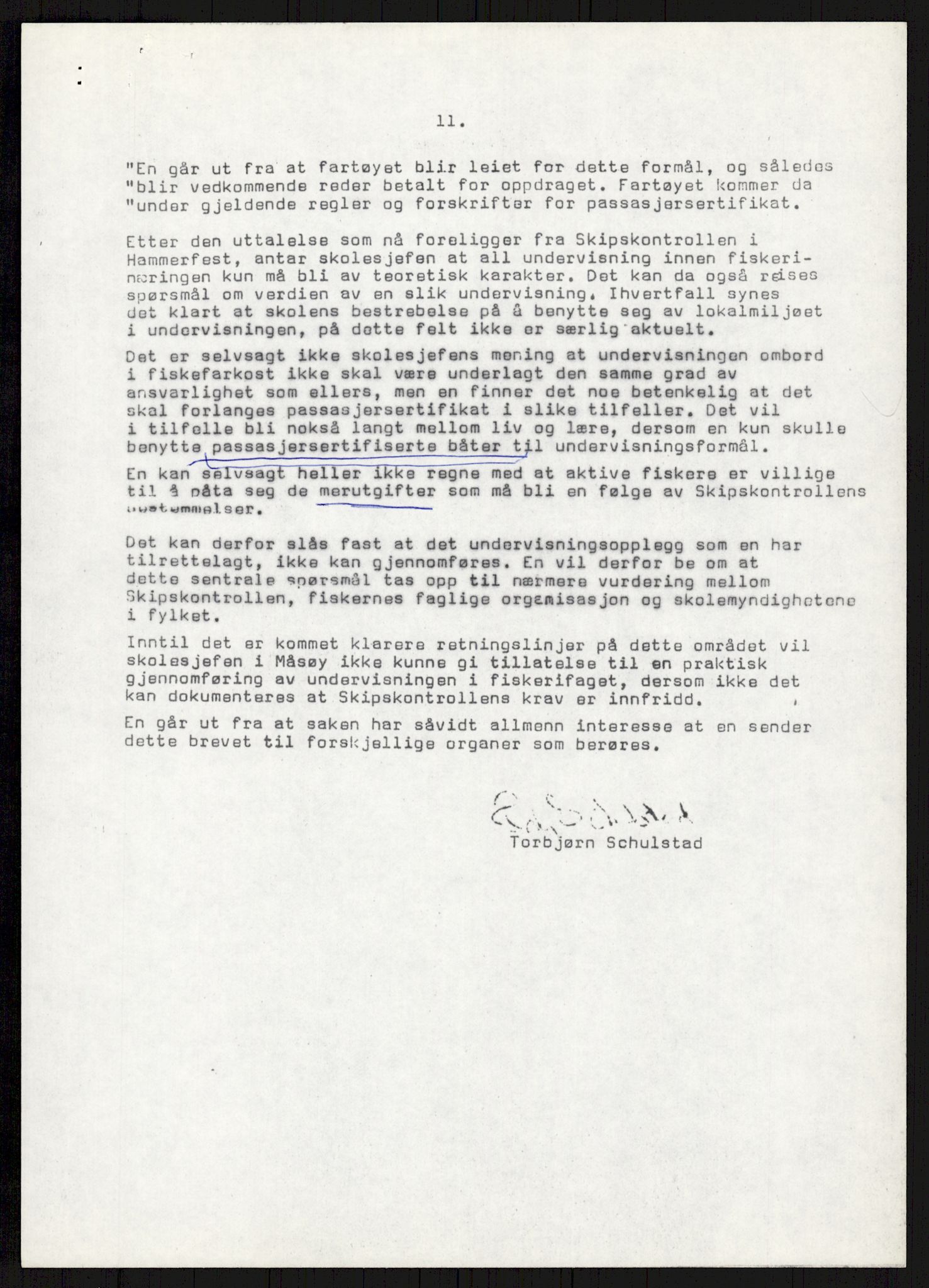 Sjøfartsdirektoratet med forløpere, generelt arkiv, AV/RA-S-1407/D/Du/Duc/L0641/0004: Skipskontrollen - Forskrifter    / Utleiebåter (2 mapper), 1977-1989, p. 135