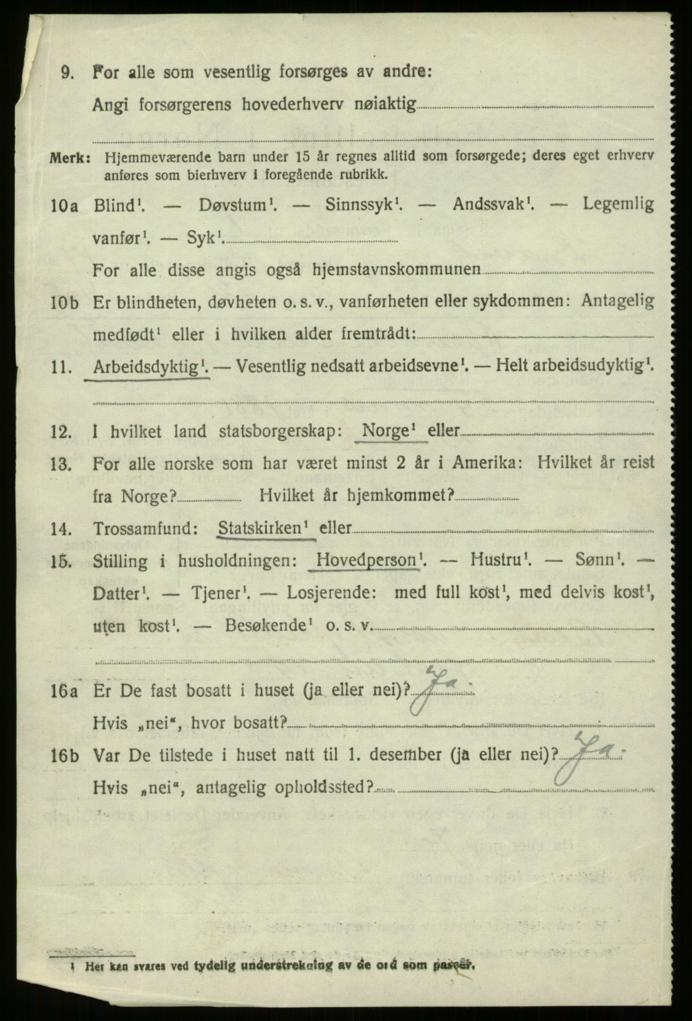 SAB, 1920 census for Davik, 1920, p. 7680