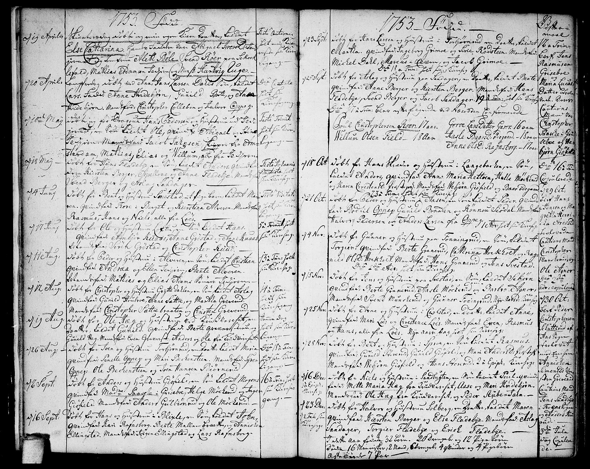 Nesodden prestekontor Kirkebøker, SAO/A-10013/F/Fa/L0002: Parish register (official) no. I 2, 1750-1768, p. 11